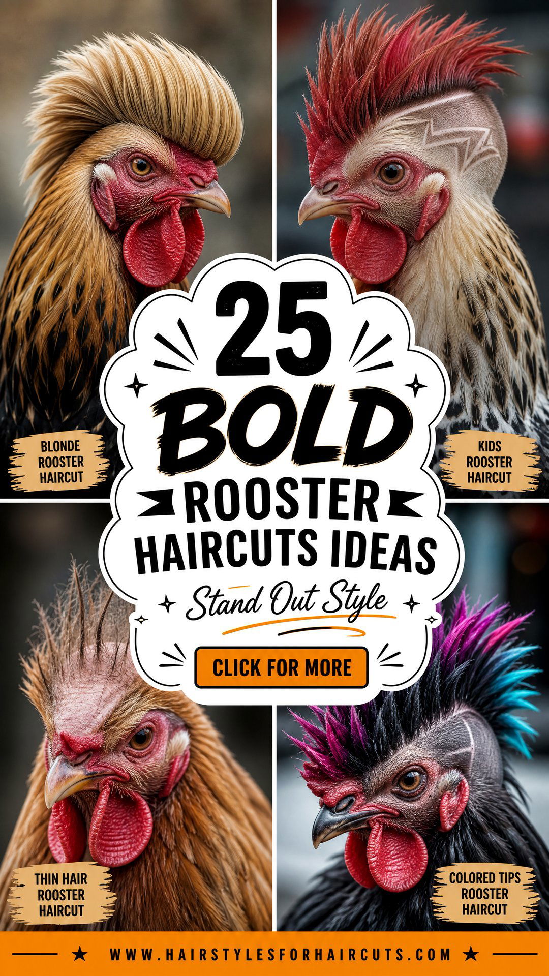 25 Bold Rooster Haircuts to Stand Out in Style - 25 Bold Rooster Haircuts to Stand Out in Style