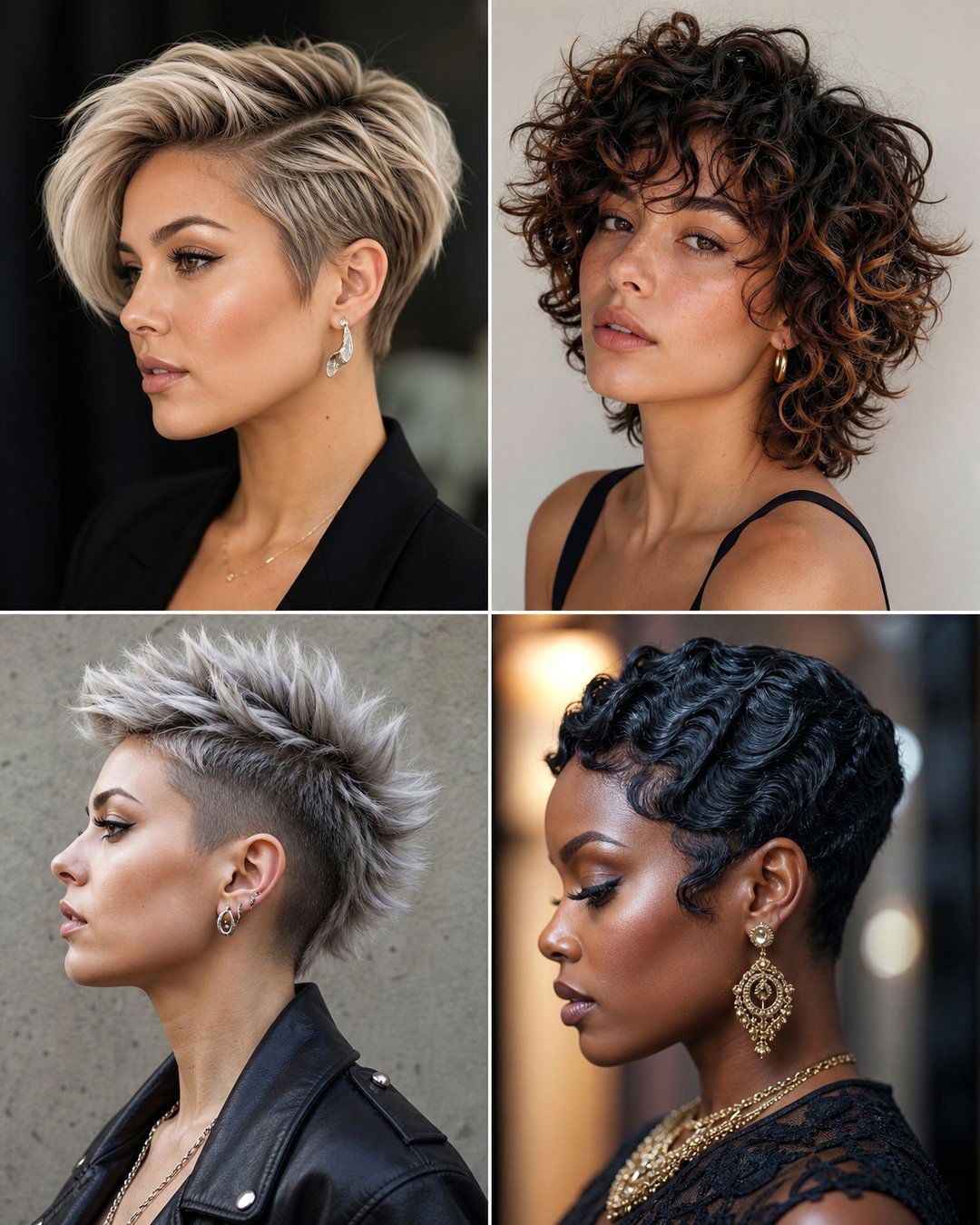 25 Bold Short Black Texturized Hairstyles to Try Now