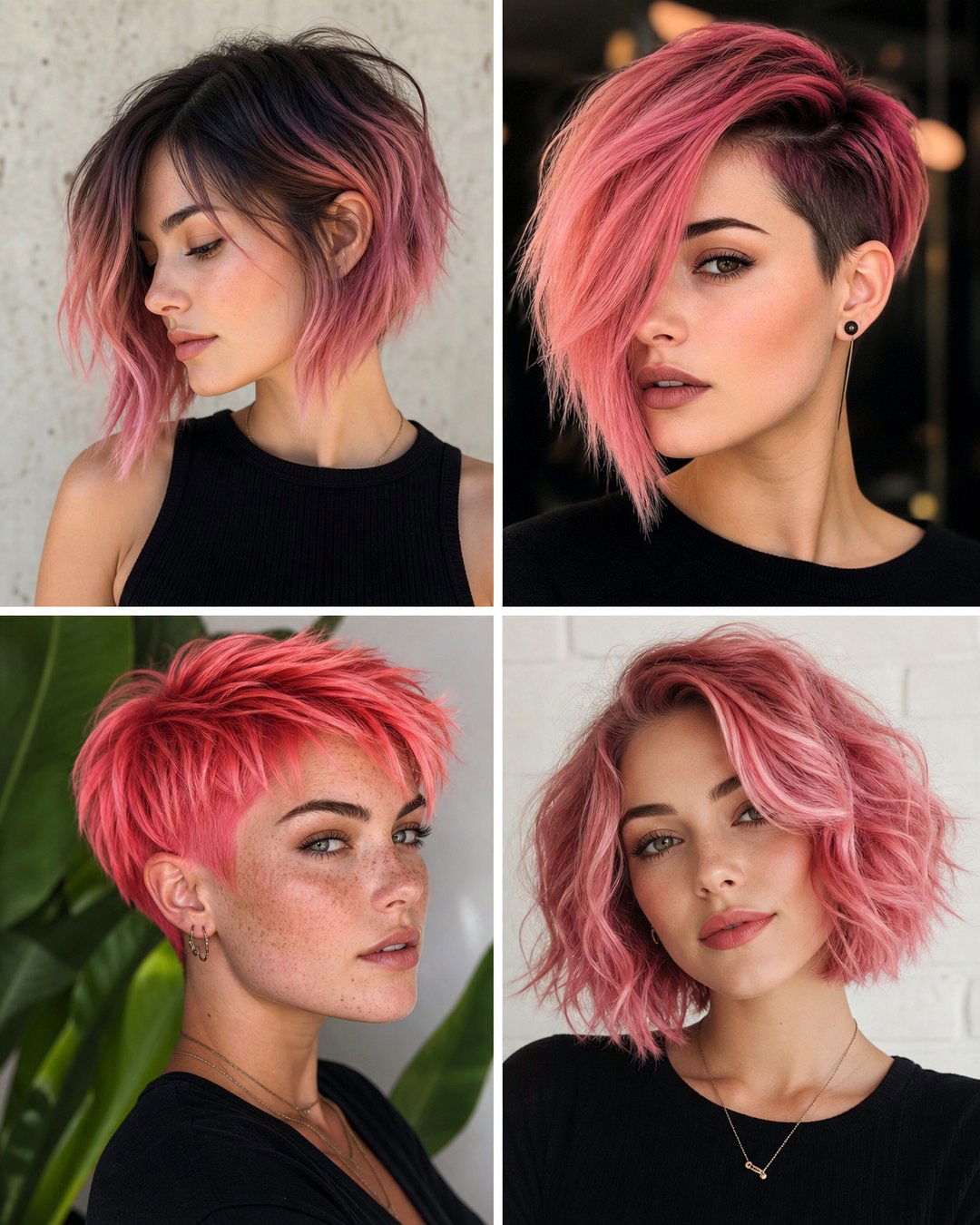 25 Bold Short Hair Pink Hairstyles to Inspire Your Look