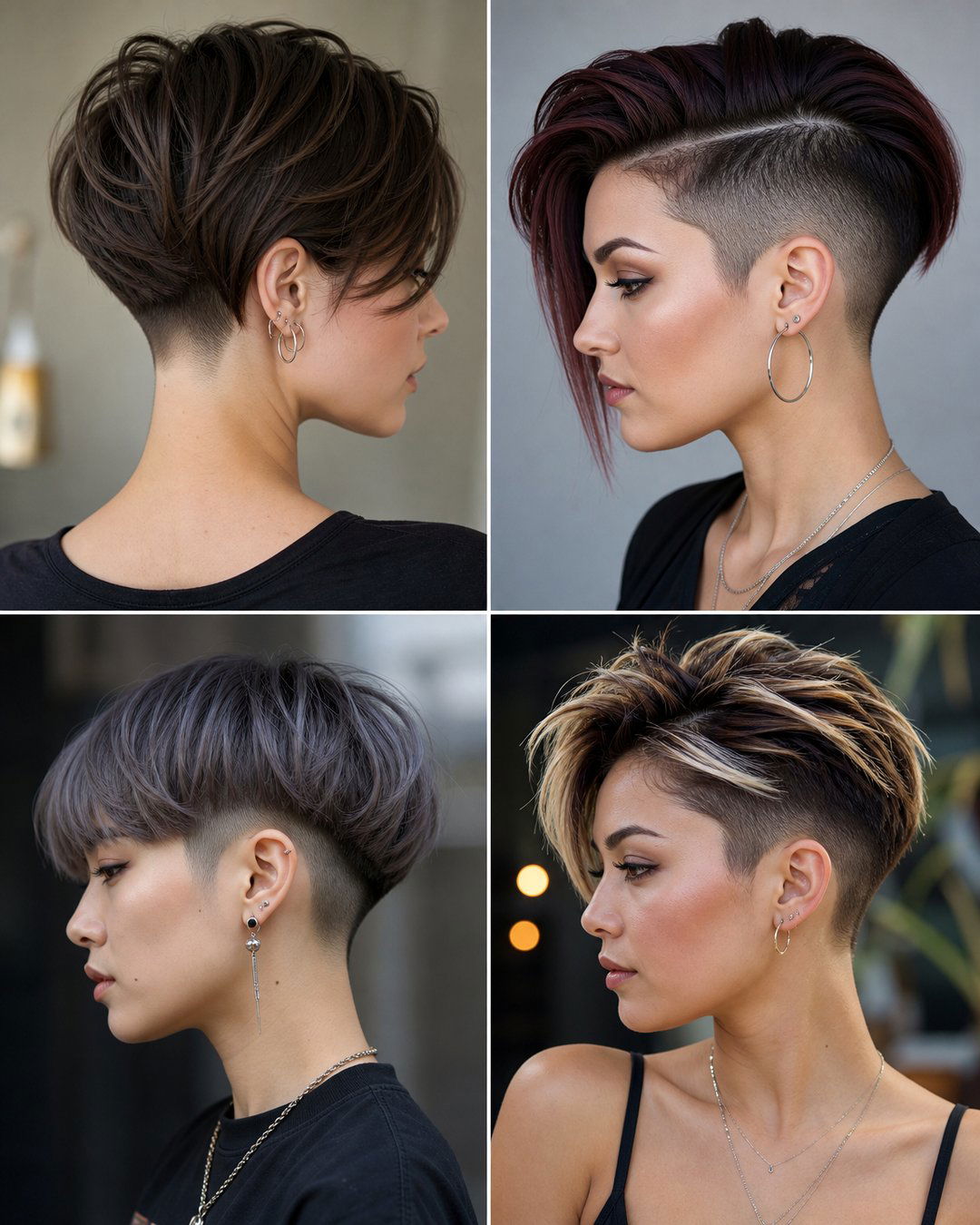 25 Bold Short Hair Undercut Hairstyles to Rock Now