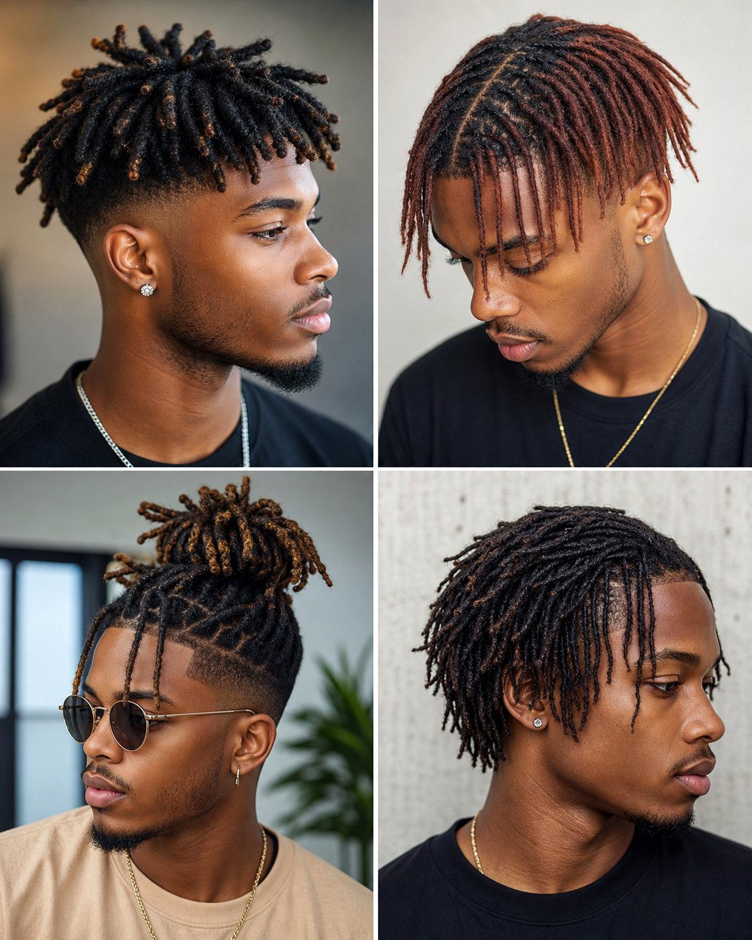 25 Bold Short Hairstyles for Dreads Youll Love