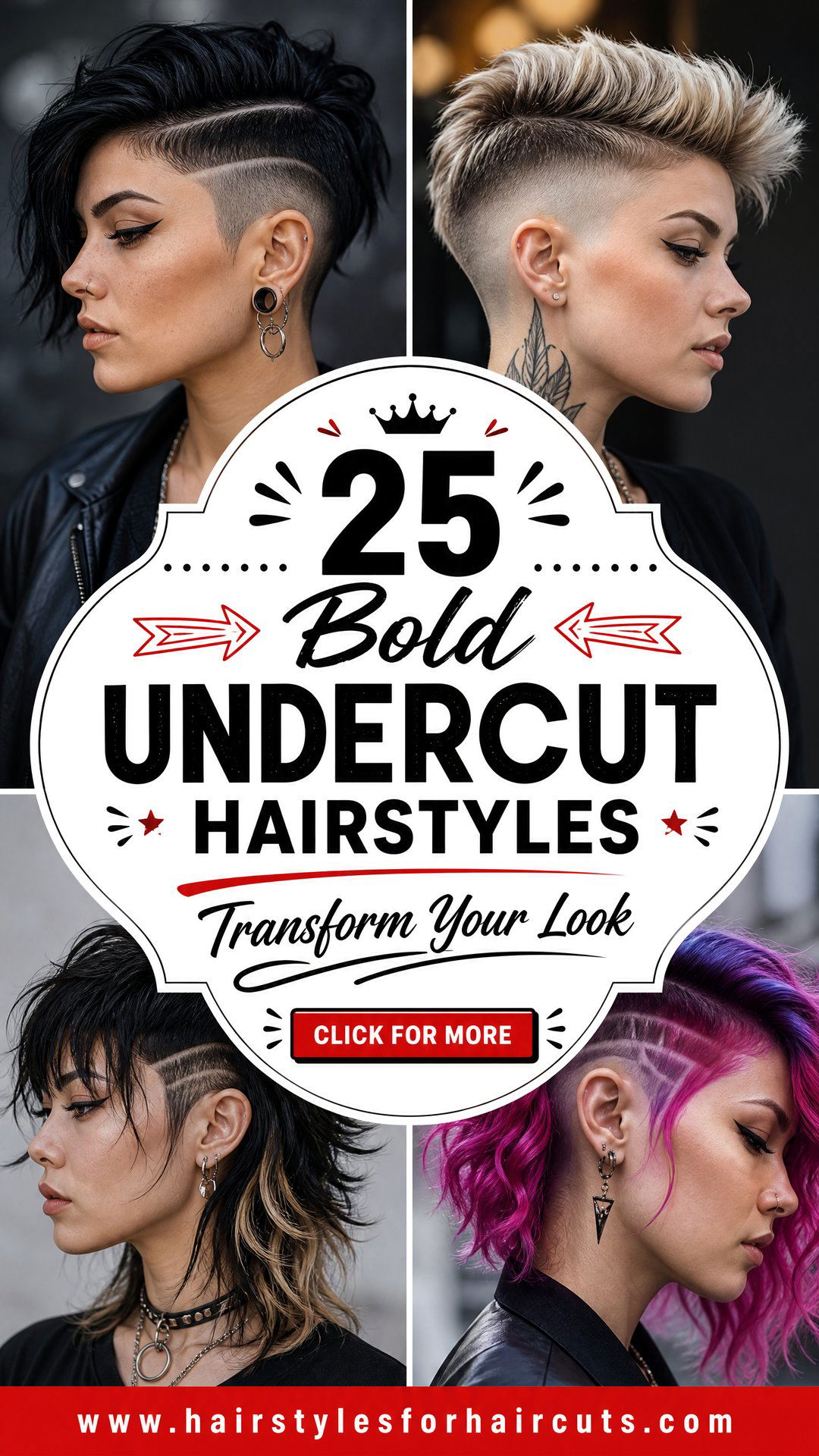 25 Bold Undercut Hairstyles to Transform Your Look - 25 Bold Undercut Hairstyles to Transform Your Look