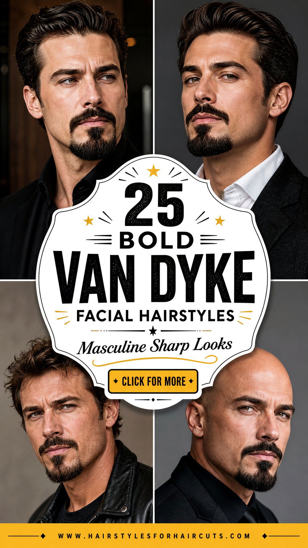 25 Bold Van Dyke Facial Hairstyles for Men - 25 Bold Van Dyke Facial Hairstyles for Men