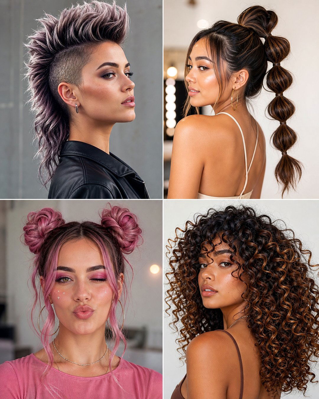 25 Bold Vertical Hairstyles to Elevate Your Look