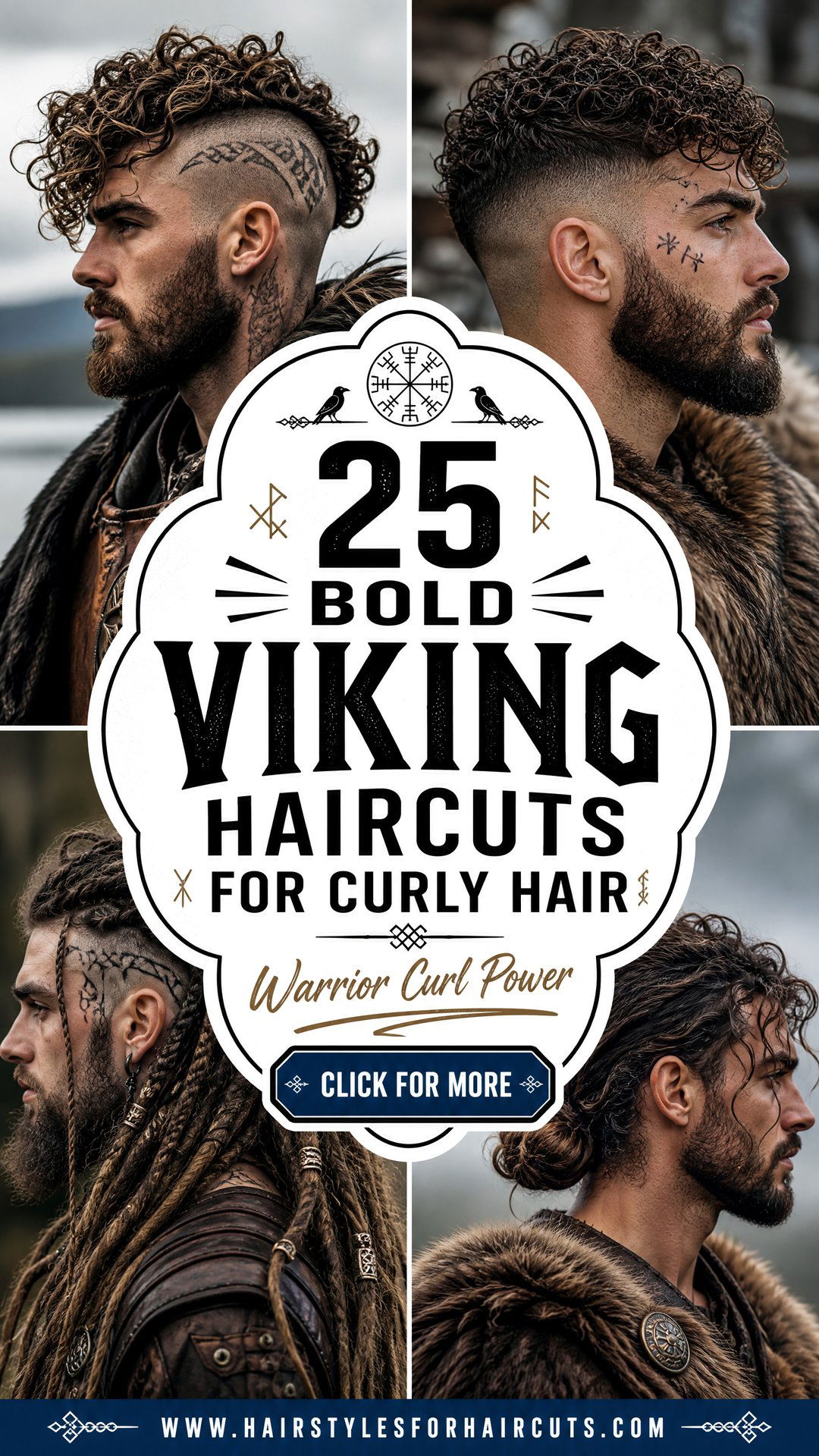 25 Bold Viking Haircuts for Curly Hair Warriors - 25 Bold Viking Haircuts for Curly Hair Warriors