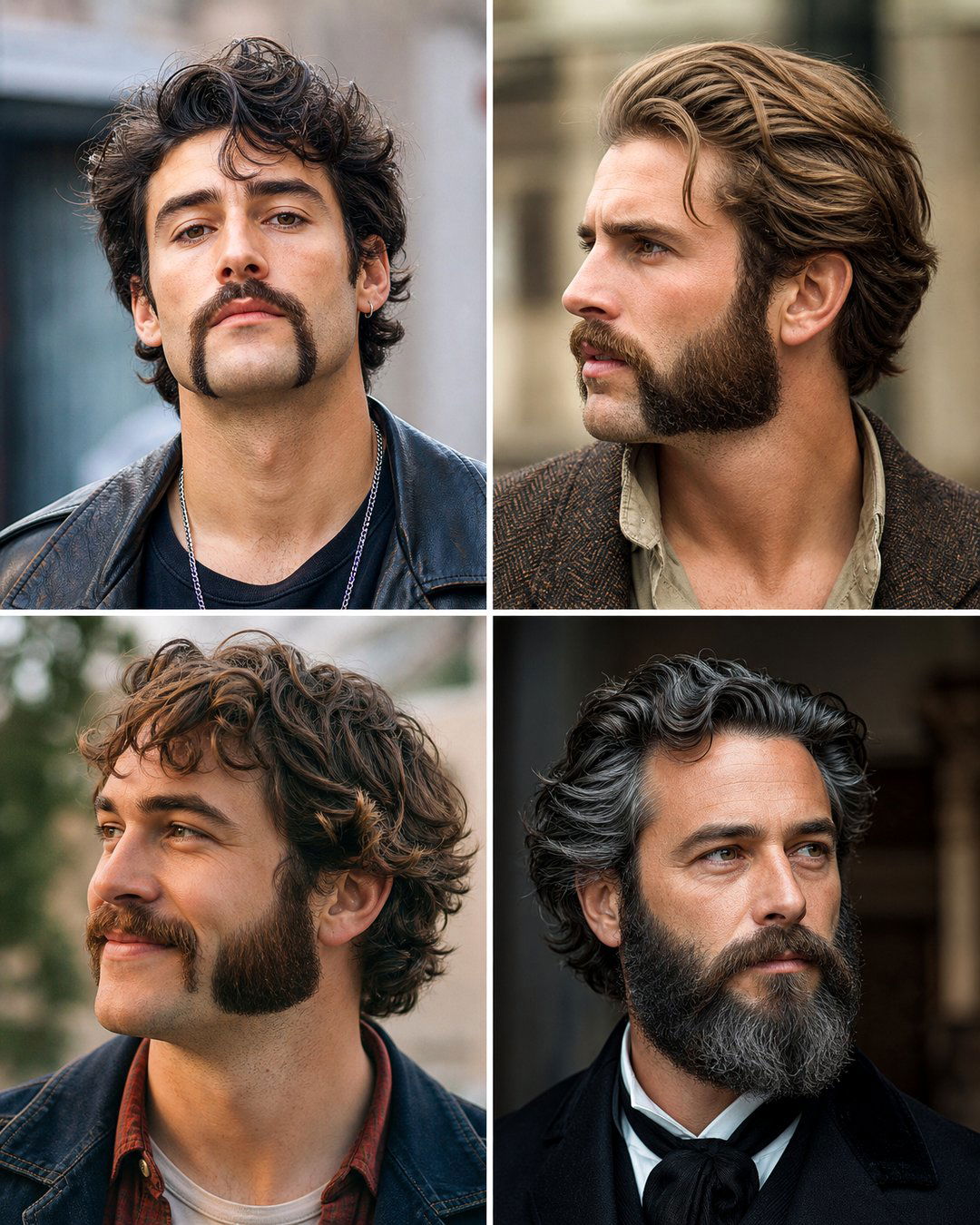 25 Bold Western Facial Hairstyles for Men