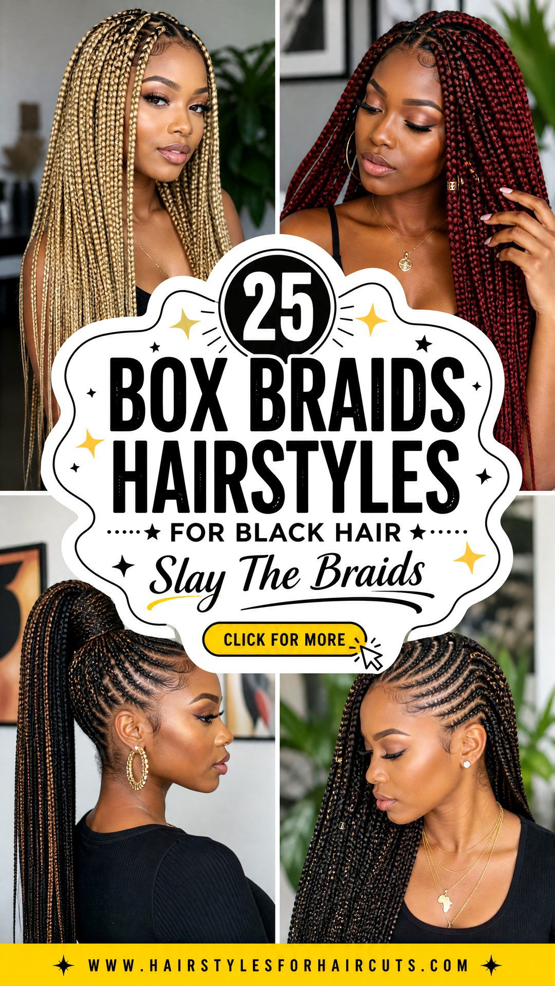 25 Box Braids Hairstyles for Black Hair to Slay - 25 Box Braids Hairstyles for Black Hair to Slay