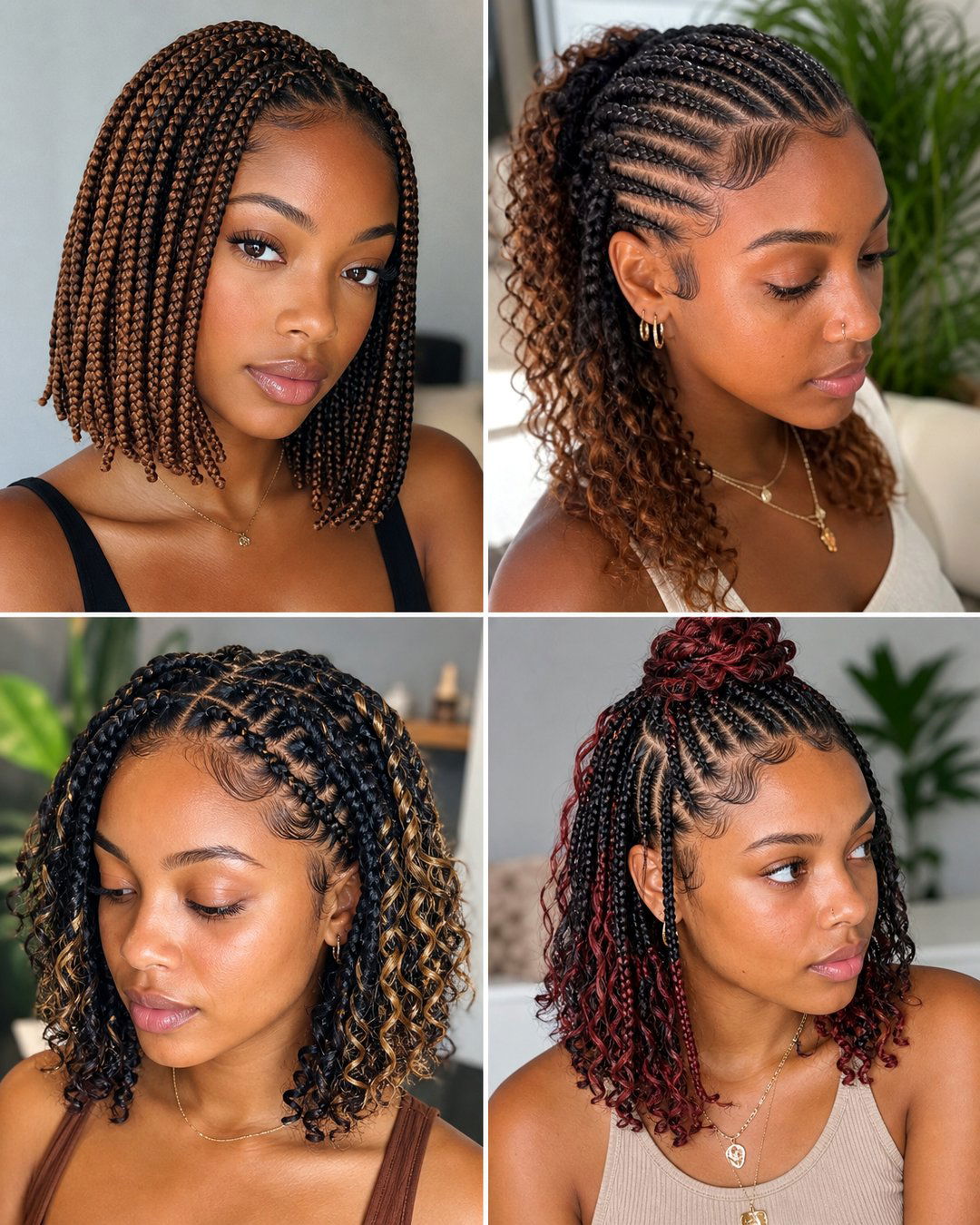 25 Braid Hairstyles for Short Hair African American