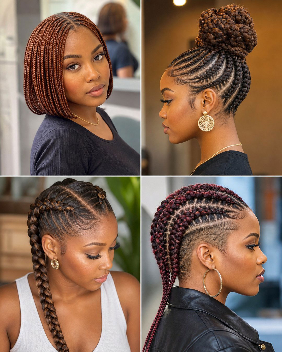 25 Braided Hairstyles for Gray Hair Over 50 Ideas