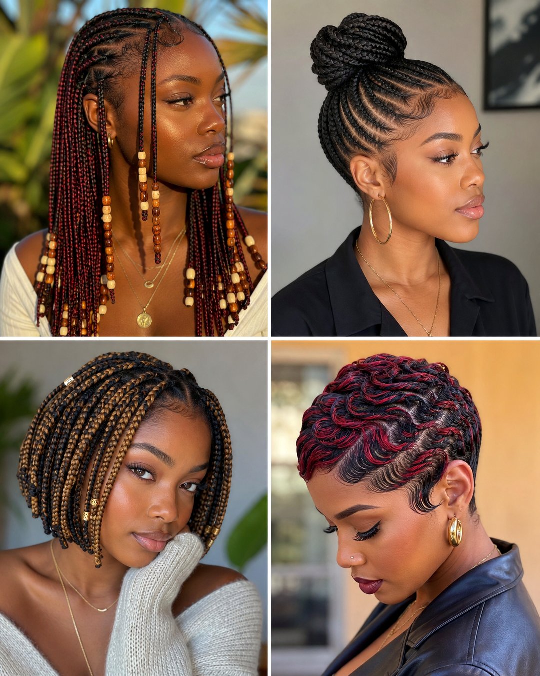 25 Braided Hairstyles for Short 4C Natural Hair