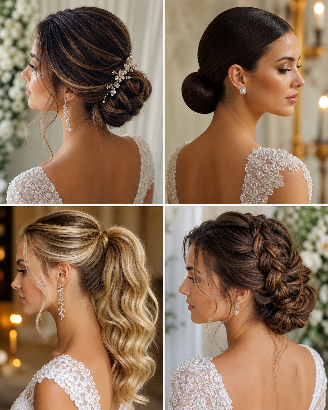 25 Breathtaking Wedding Hairstyles for Medium Hair