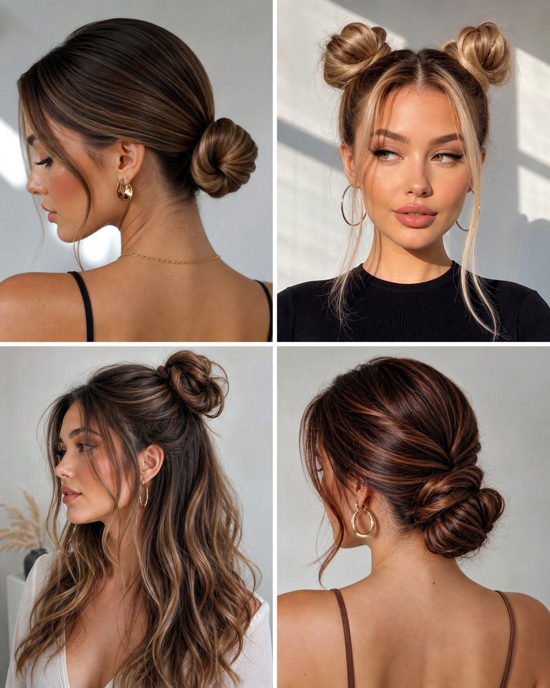 25 Bun Hairstyles Easy Elegant Looks for Every Occasion