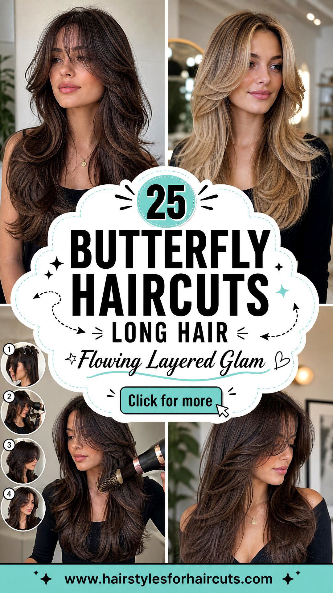 25 Butterfly Haircuts Long Hair Tutorial Ideas - 25 Butterfly Haircuts Long Hair Tutorial Ideas