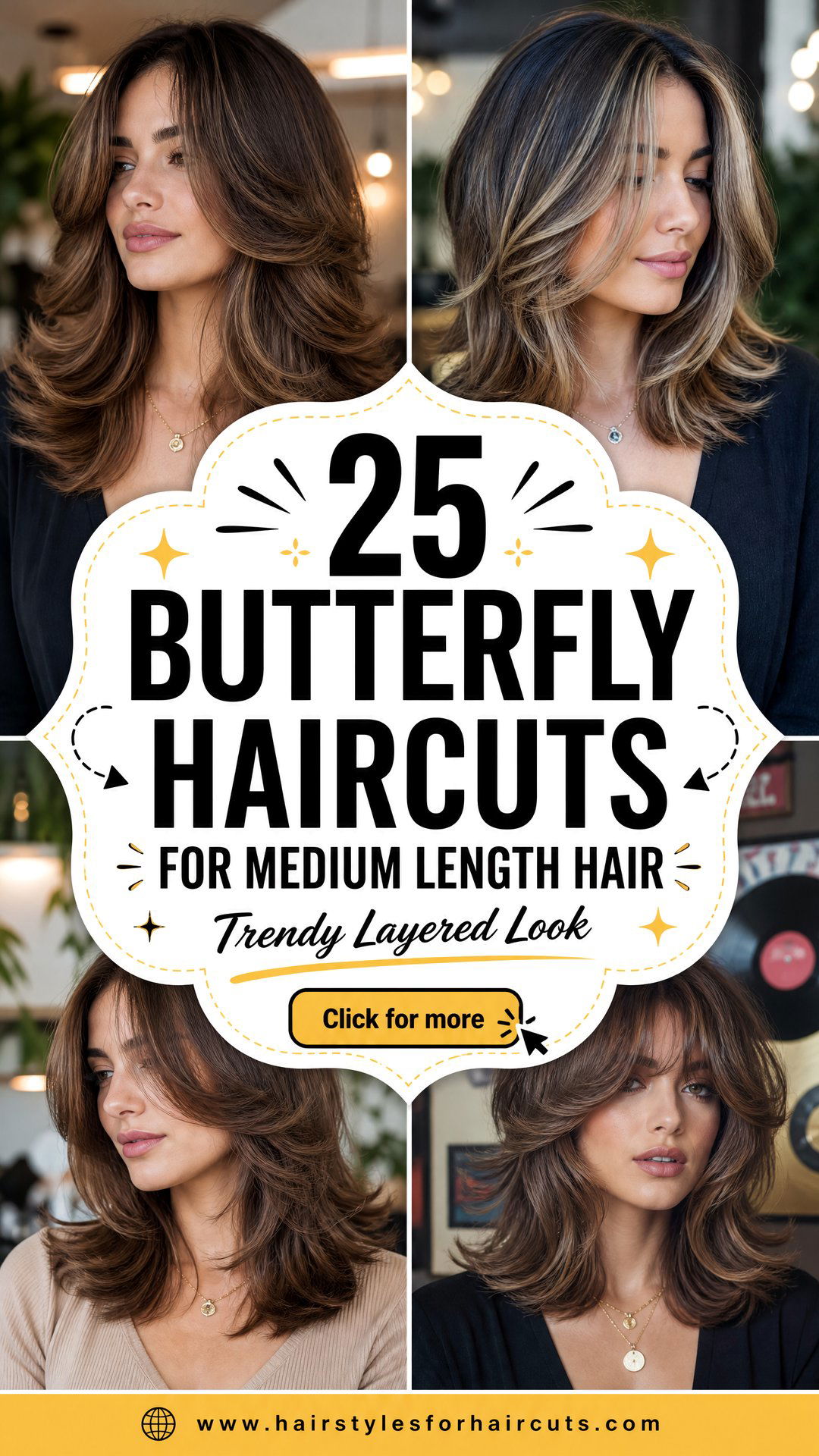 25 Butterfly Haircuts for Medium Length Hair Ideas - 25 Butterfly Haircuts for Medium Length Hair Ideas