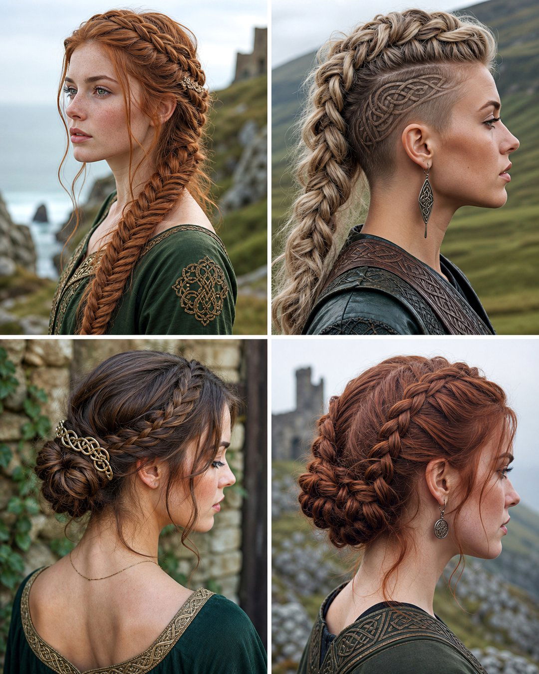 25 Celtic Hairstyles With Stunning Braids and Knots