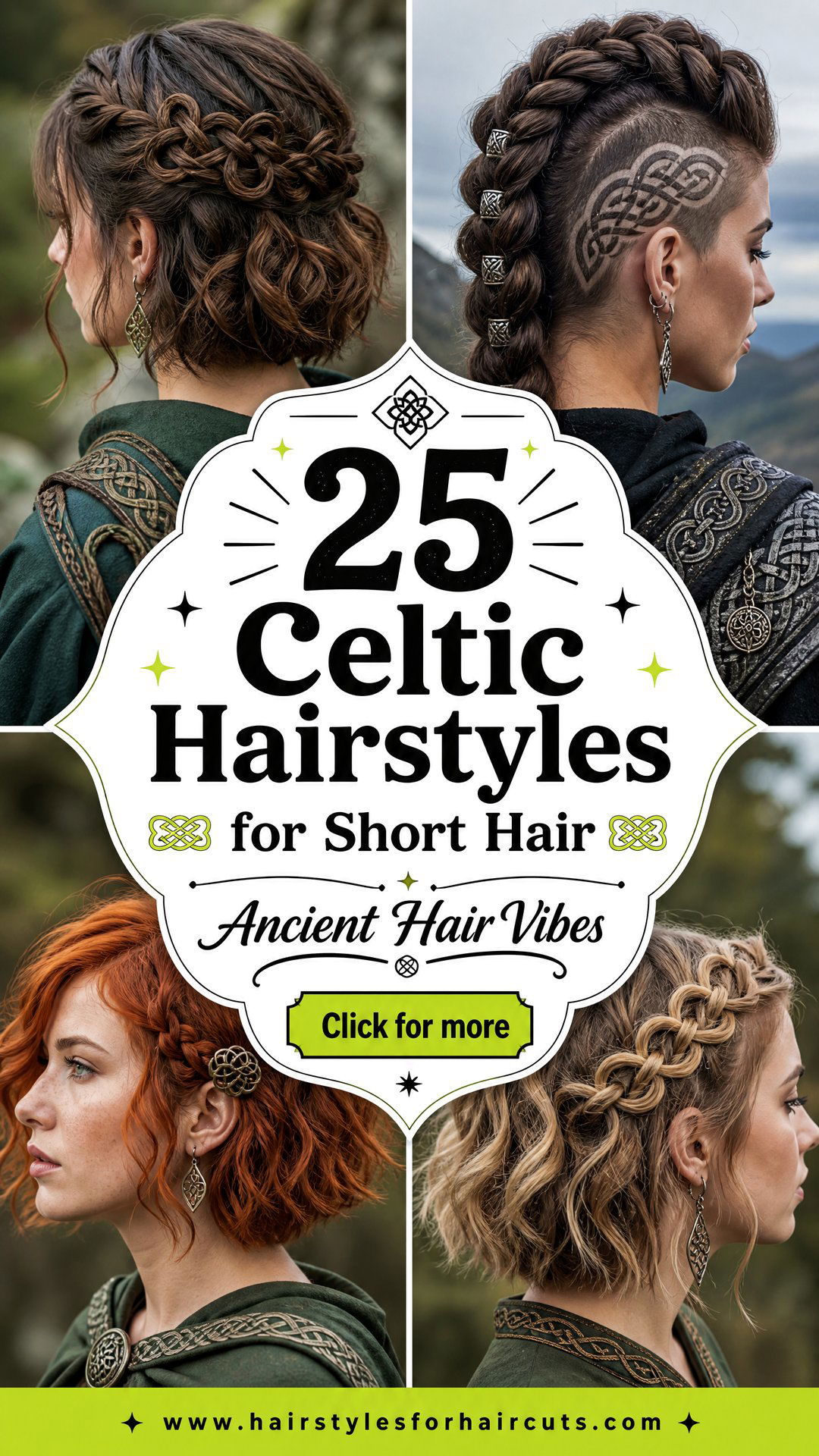25 Celtic Hairstyles for Short Hair to Try - 25 Celtic Hairstyles for Short Hair to Try
