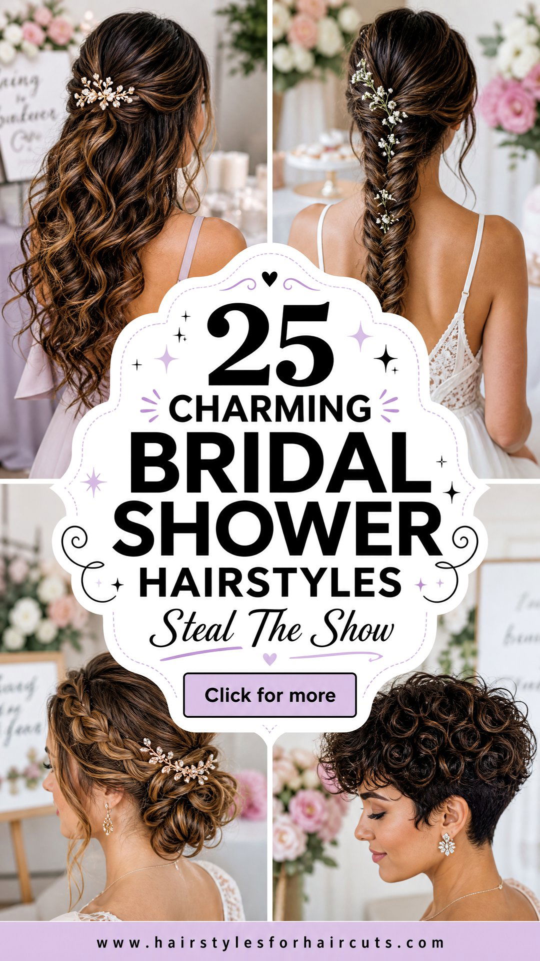 25 Charming Bridal Shower Hairstyles to Steal the Show - 25 Charming Bridal Shower Hairstyles to Steal the Show