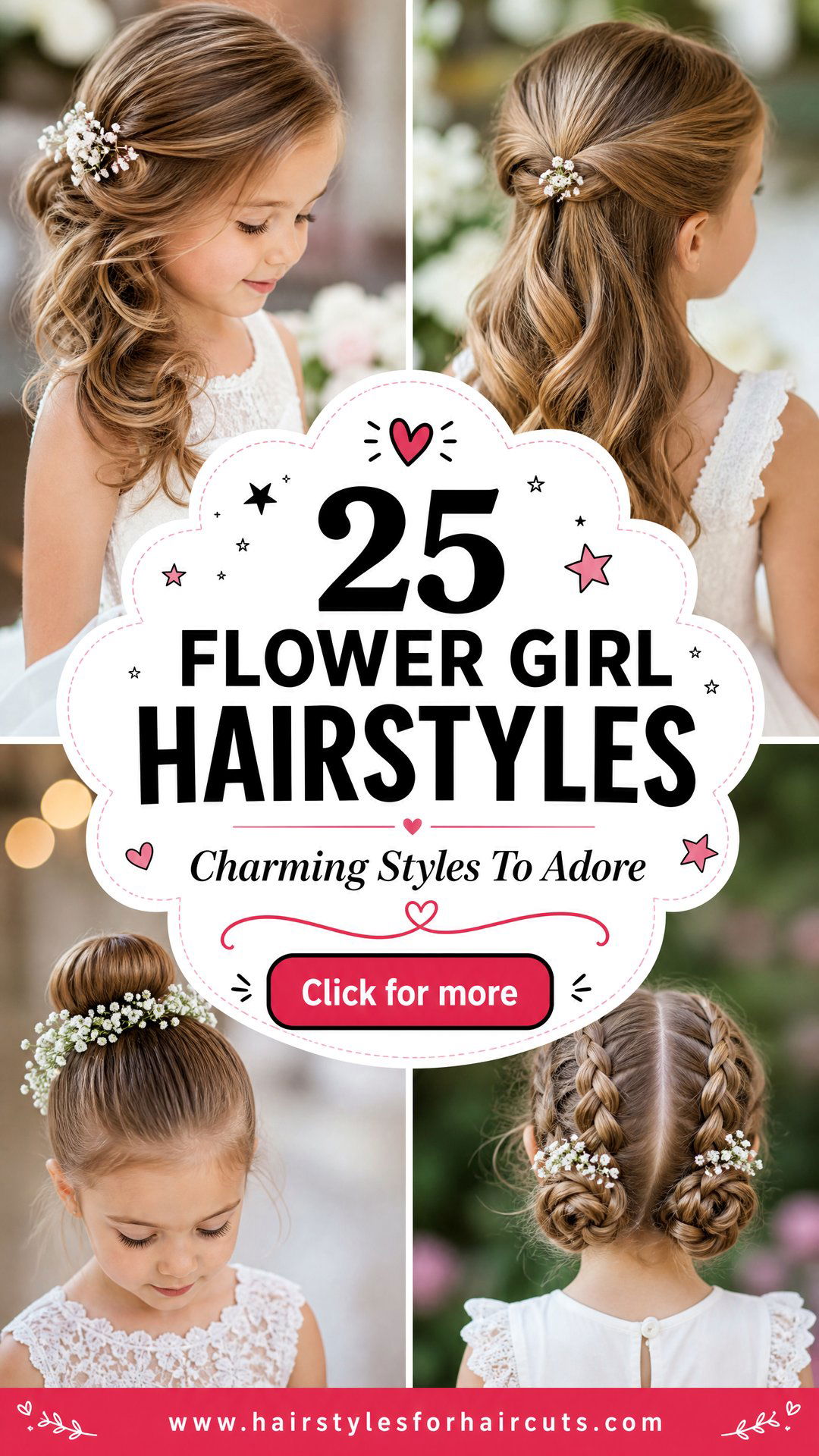 25 Charming Thin Hair Flower Girl Hairstyles to Adore - 25 Charming Thin Hair Flower Girl Hairstyles to Adore