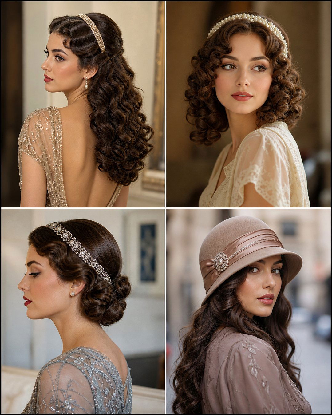 25 Chic 1920s Hairstyles for Long Hair With Headband