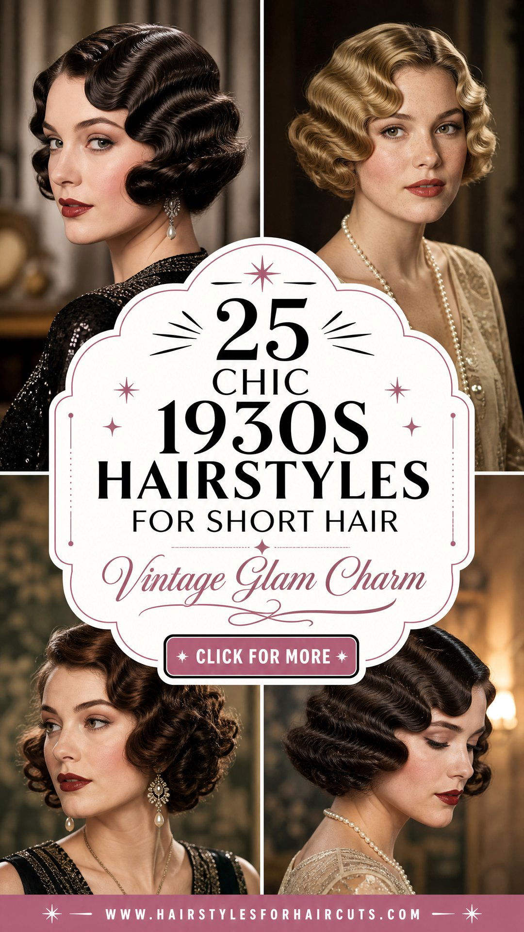 25 Chic 1930s Hairstyles for Short Hair Youll Love - 25 Chic 1930s Hairstyles for Short Hair You’ll Love