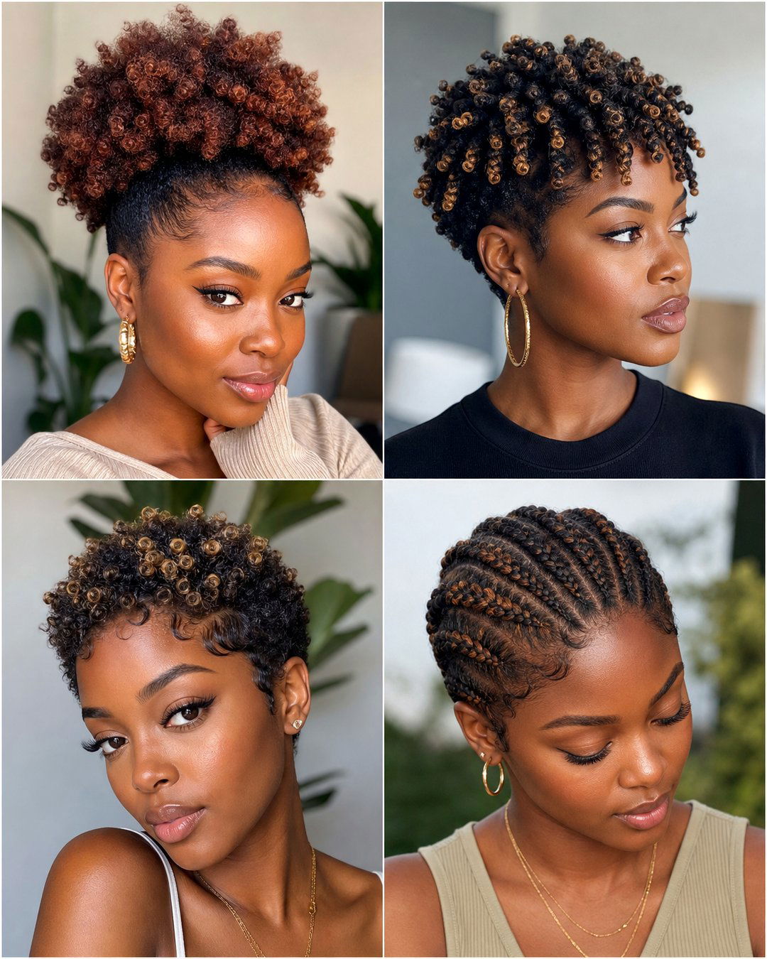 25 Chic 4c Short Hairstyles to Flaunt Your Natural Hair