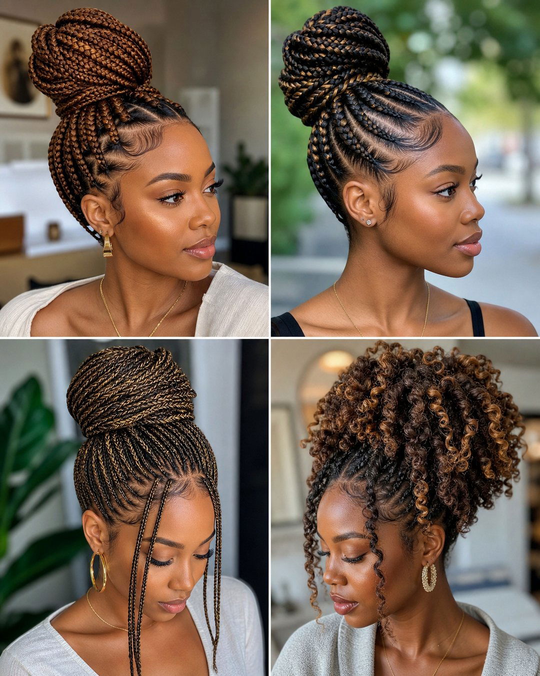 25 Chic African American Hair Bun Hairstyles to Try