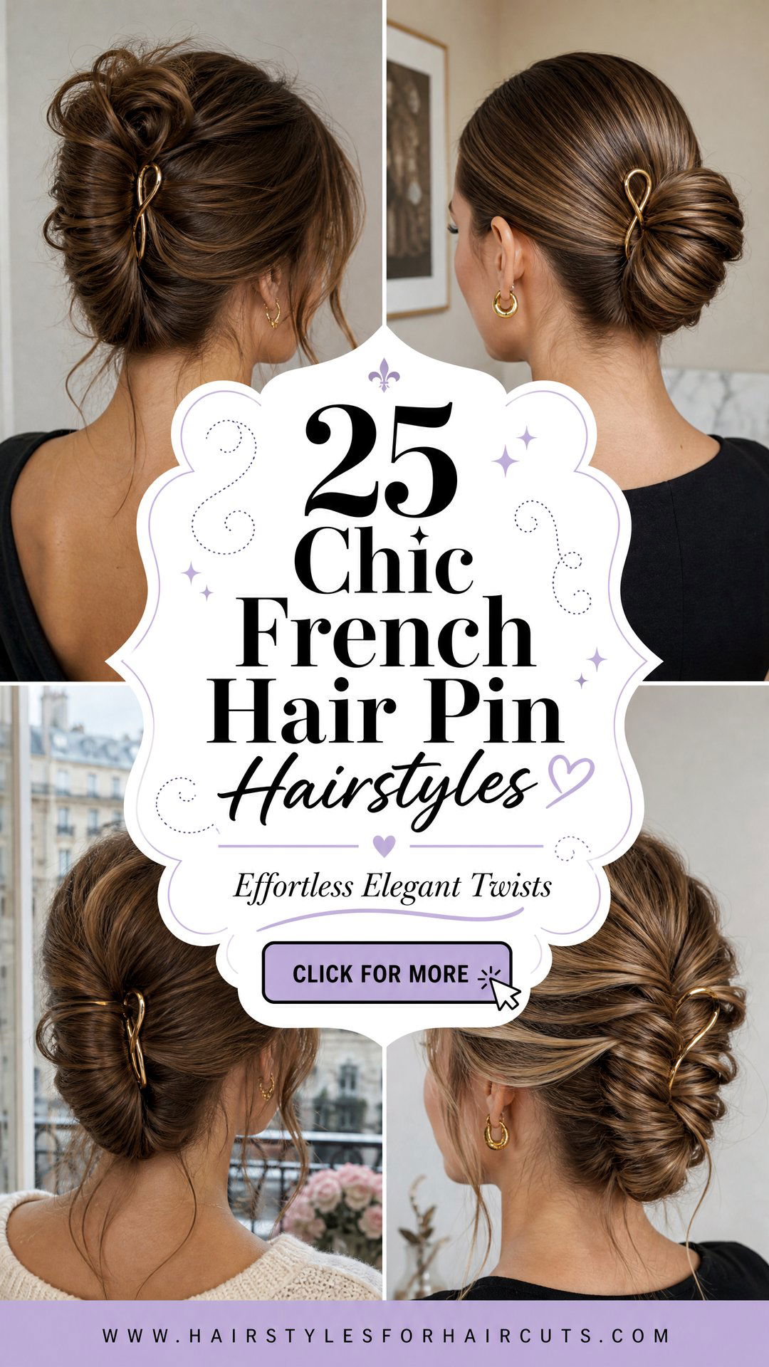 25 Chic French Hair Pin Hairstyles to Elevate Your Look - 25 Chic French Hair Pin Hairstyles to Elevate Your Look