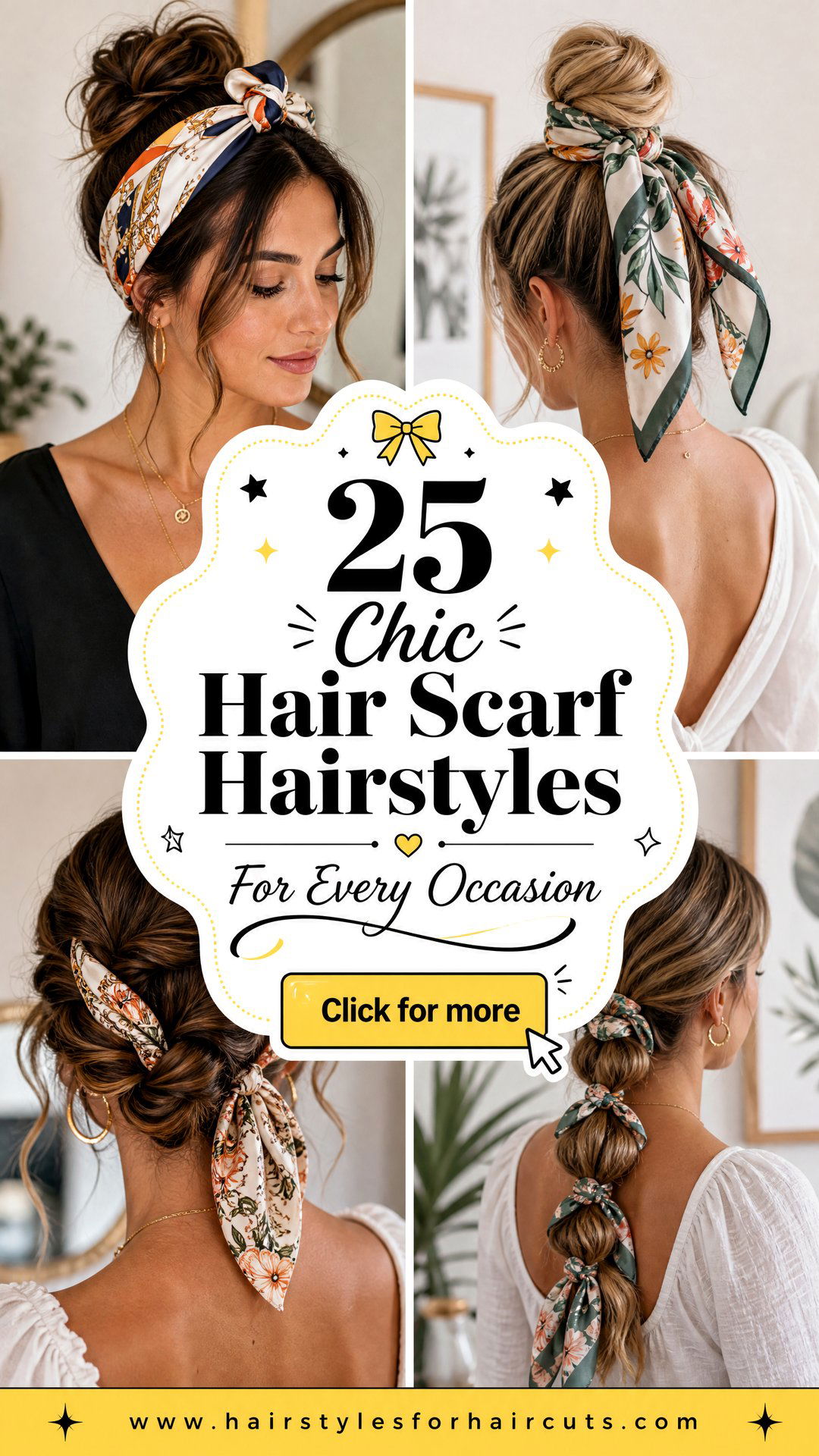 25 Chic Hair Scarf Hairstyles for Every Occasion - 25 Chic Hair Scarf Hairstyles for Every Occasion