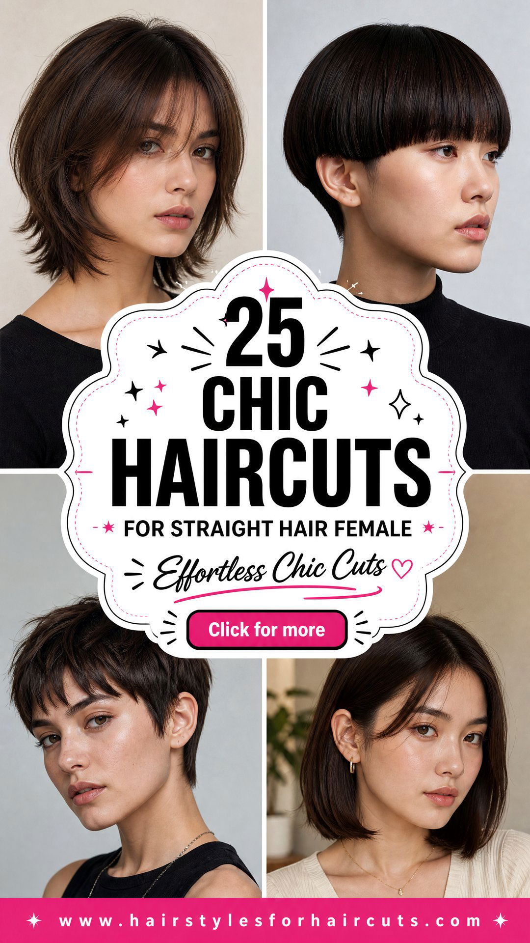 25 Chic Haircuts for Straight Hair Female Looks - 25 Chic Haircuts for Straight Hair Female Looks