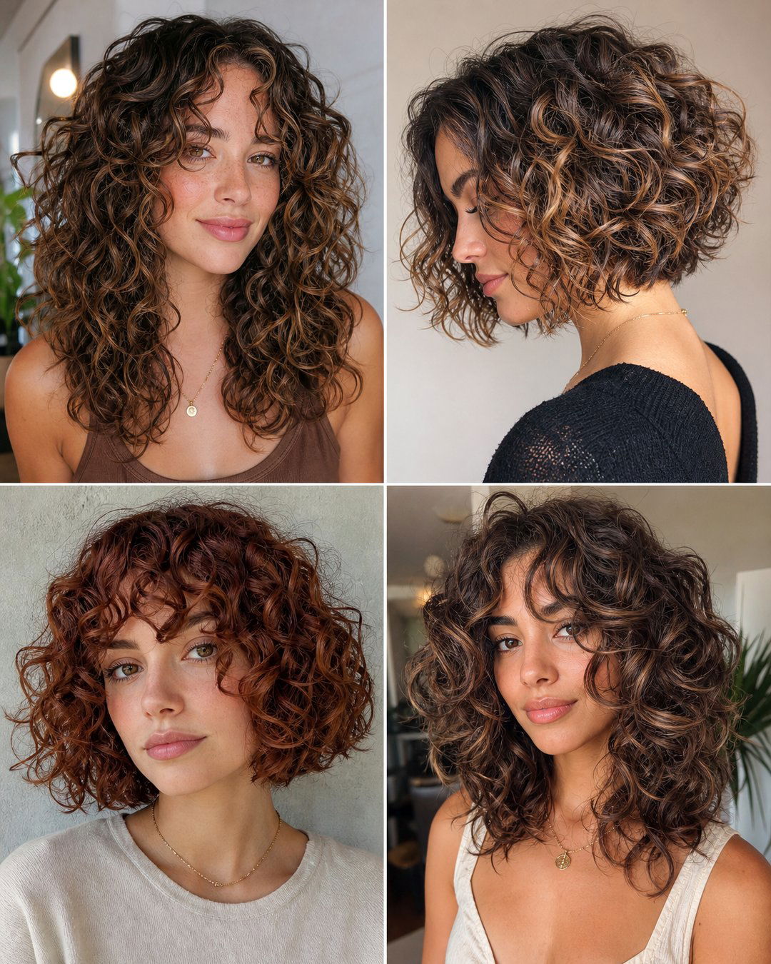 25 Chic Haircuts for Thin Curly Hair Women Love