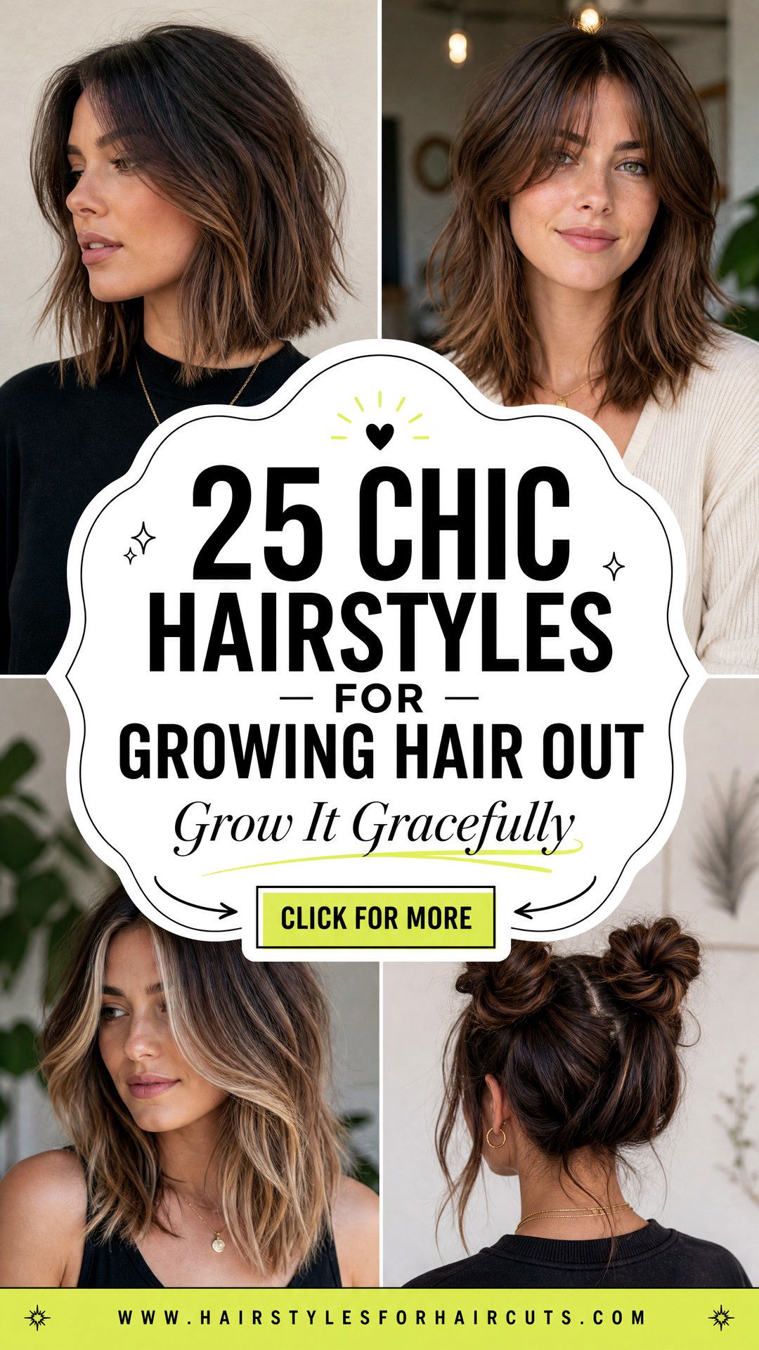 25 Chic Hairstyles for Growing Hair Out Gracefully - 25 Chic Hairstyles for Growing Hair Out Gracefully