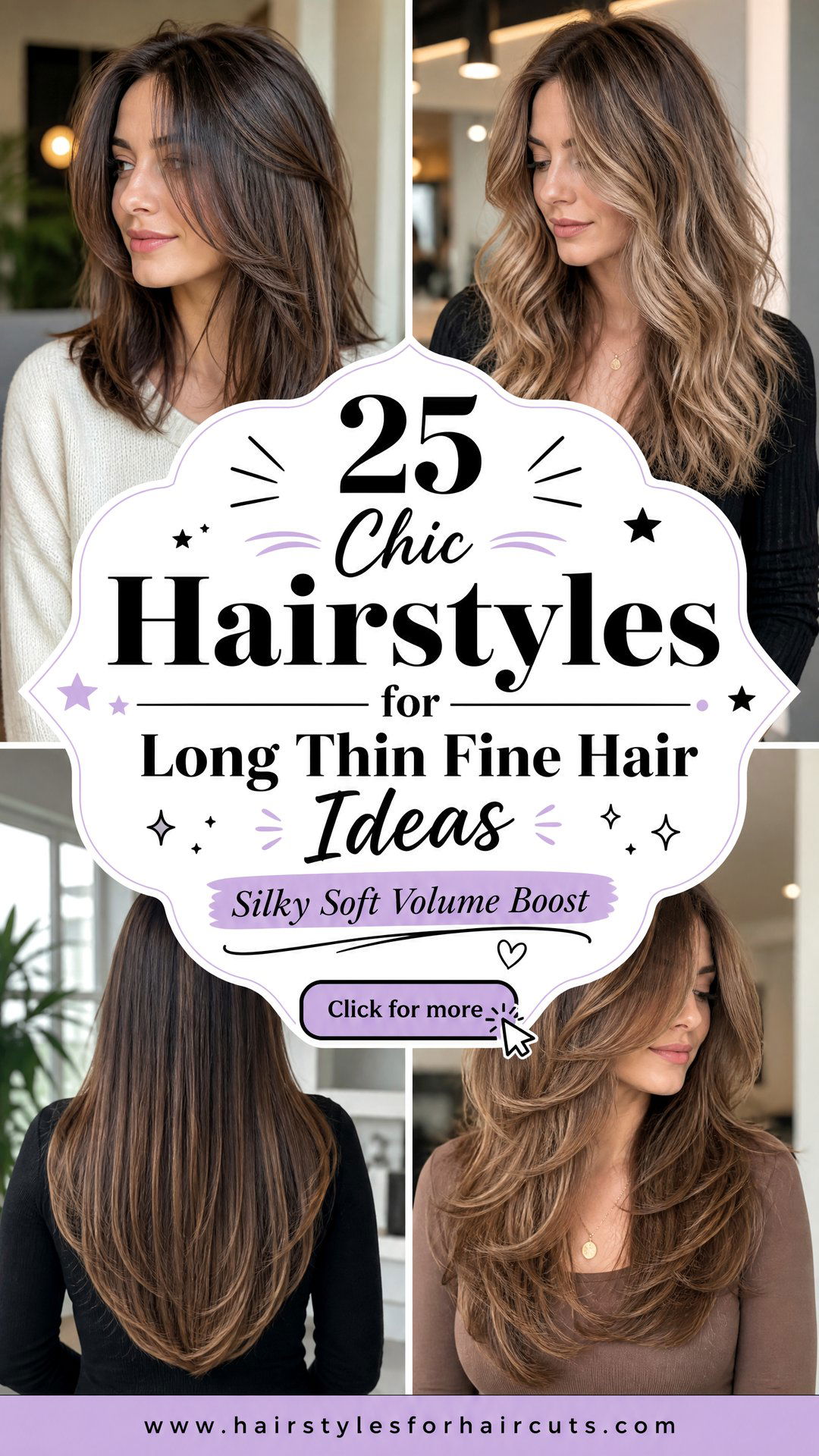 25 Chic Hairstyles for Long Thin Fine Hair Ideas - 25 Chic Hairstyles for Long Thin Fine Hair Ideas