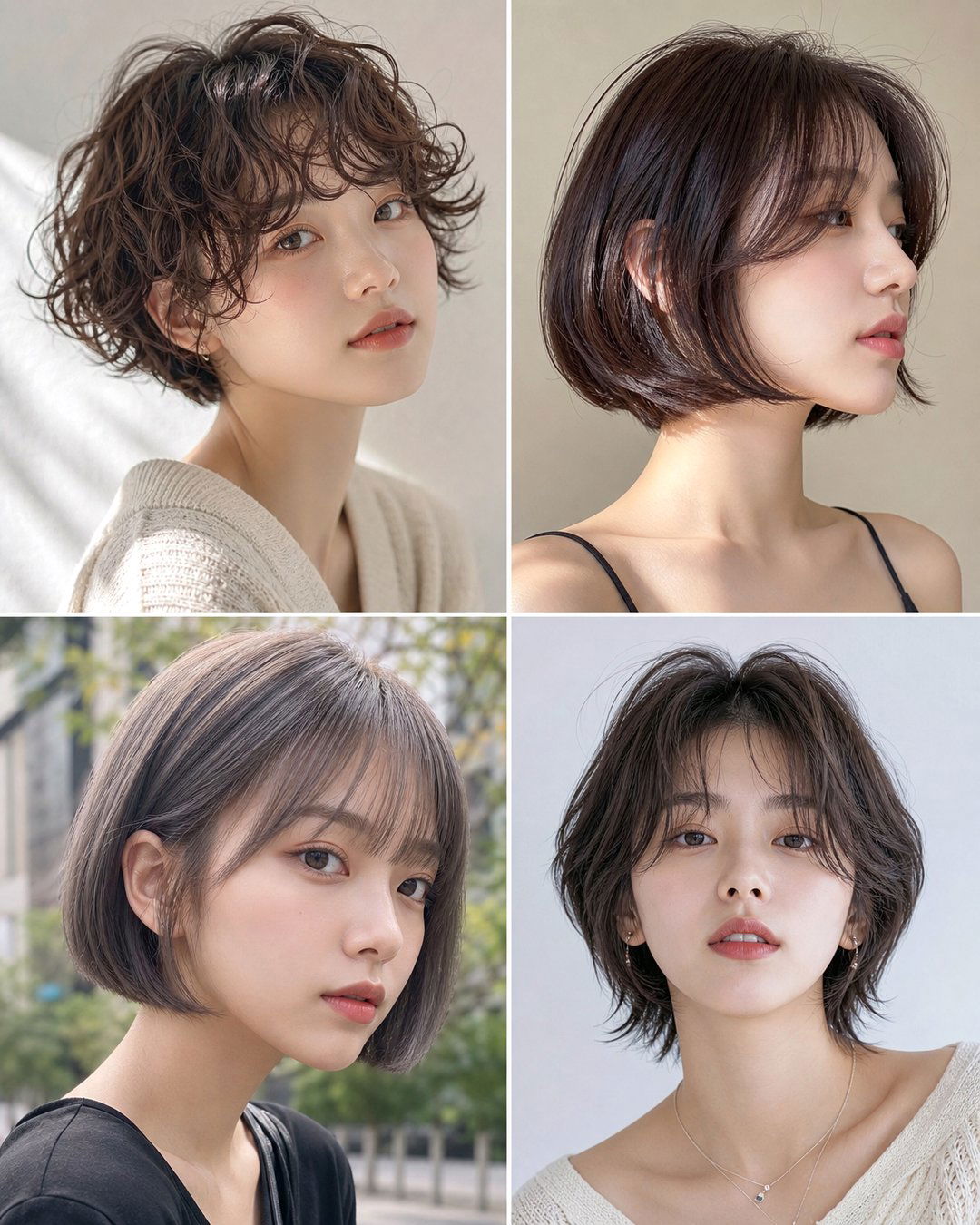 25 Chic Korean Hairstyles for Short Hair to Try