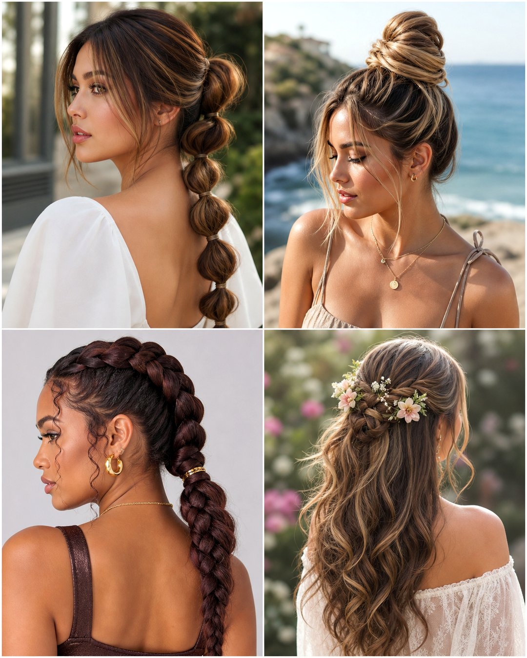 25 Chic Party Hairstyles for Long Straight Hair Ideas