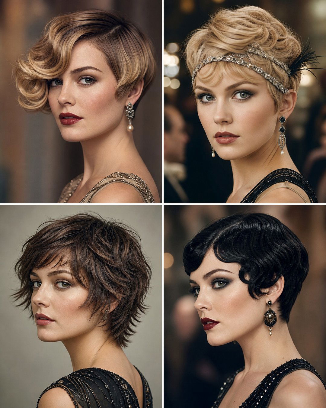 25 Chic Pixie 1920s Hairstyles for Short Hair Ideas