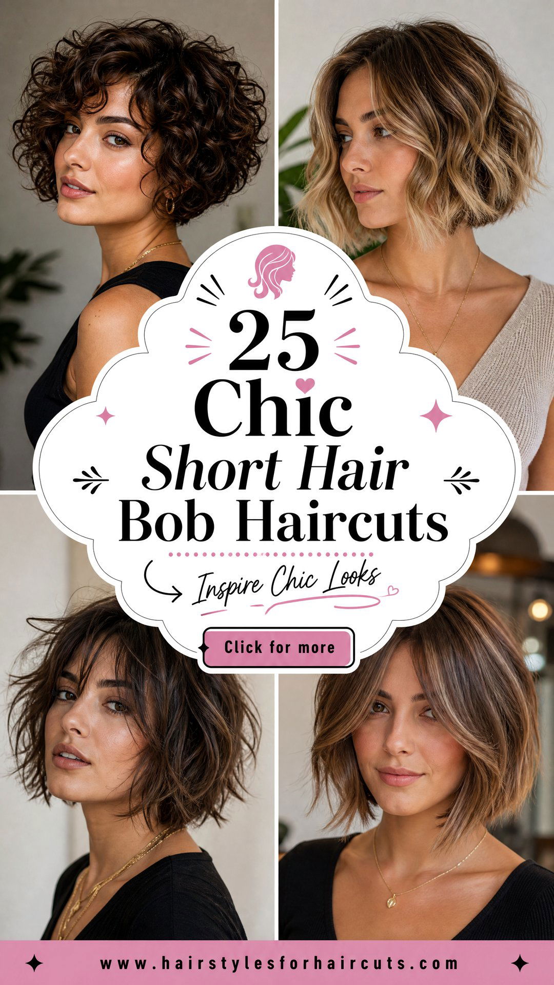 25 Chic Short Hair Bob Haircuts to Inspire Your Look - 25 Chic Short Hair Bob Haircuts to Inspire Your Look