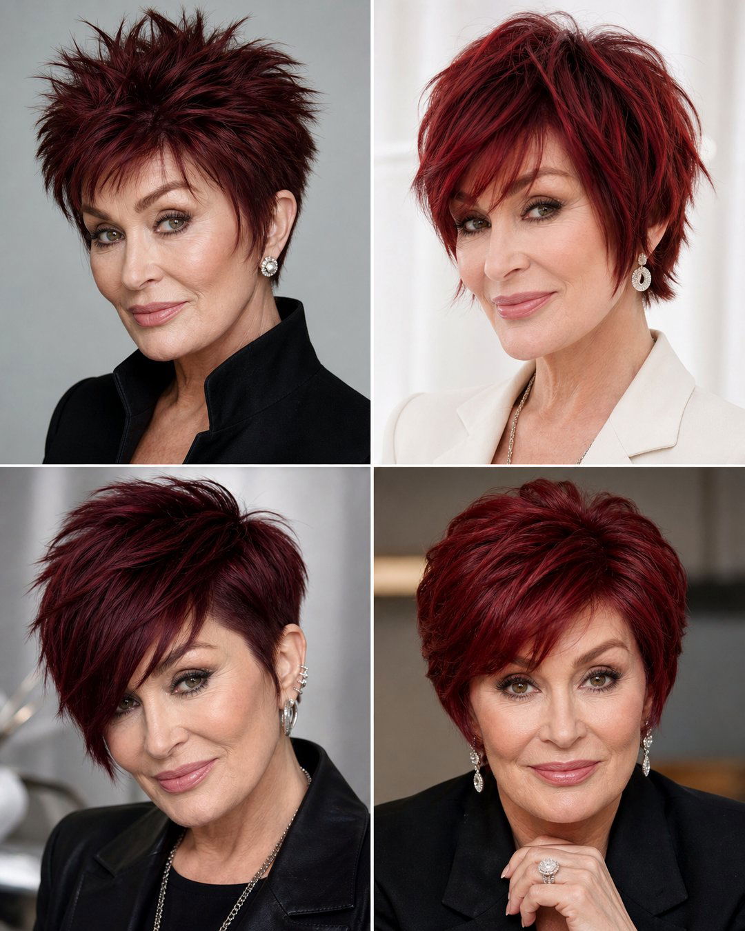 25 Chic Short Hair Sharon Osbourne Hairstyles to Copy