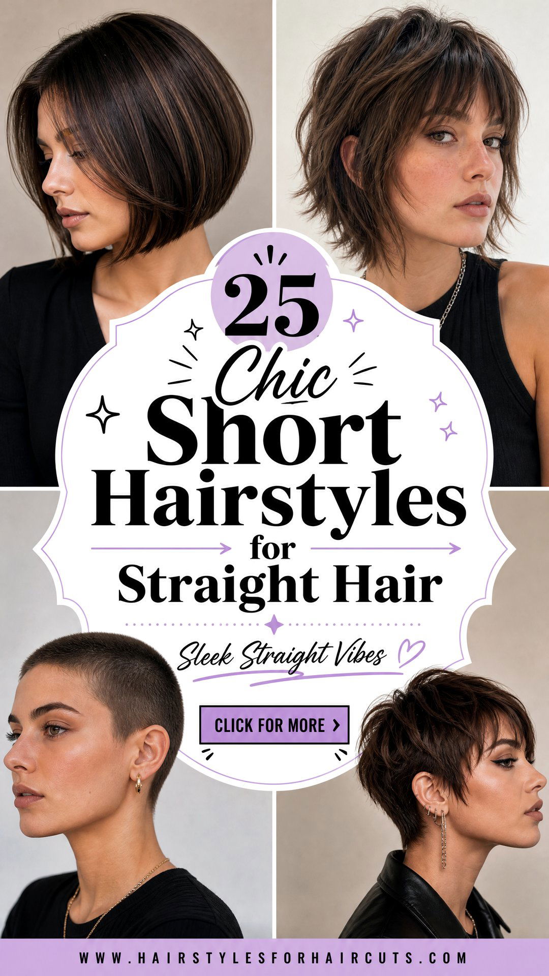 25 Chic Short Hairstyles for Straight Hair to Try - 25 Chic Short Hairstyles for Straight Hair to Try