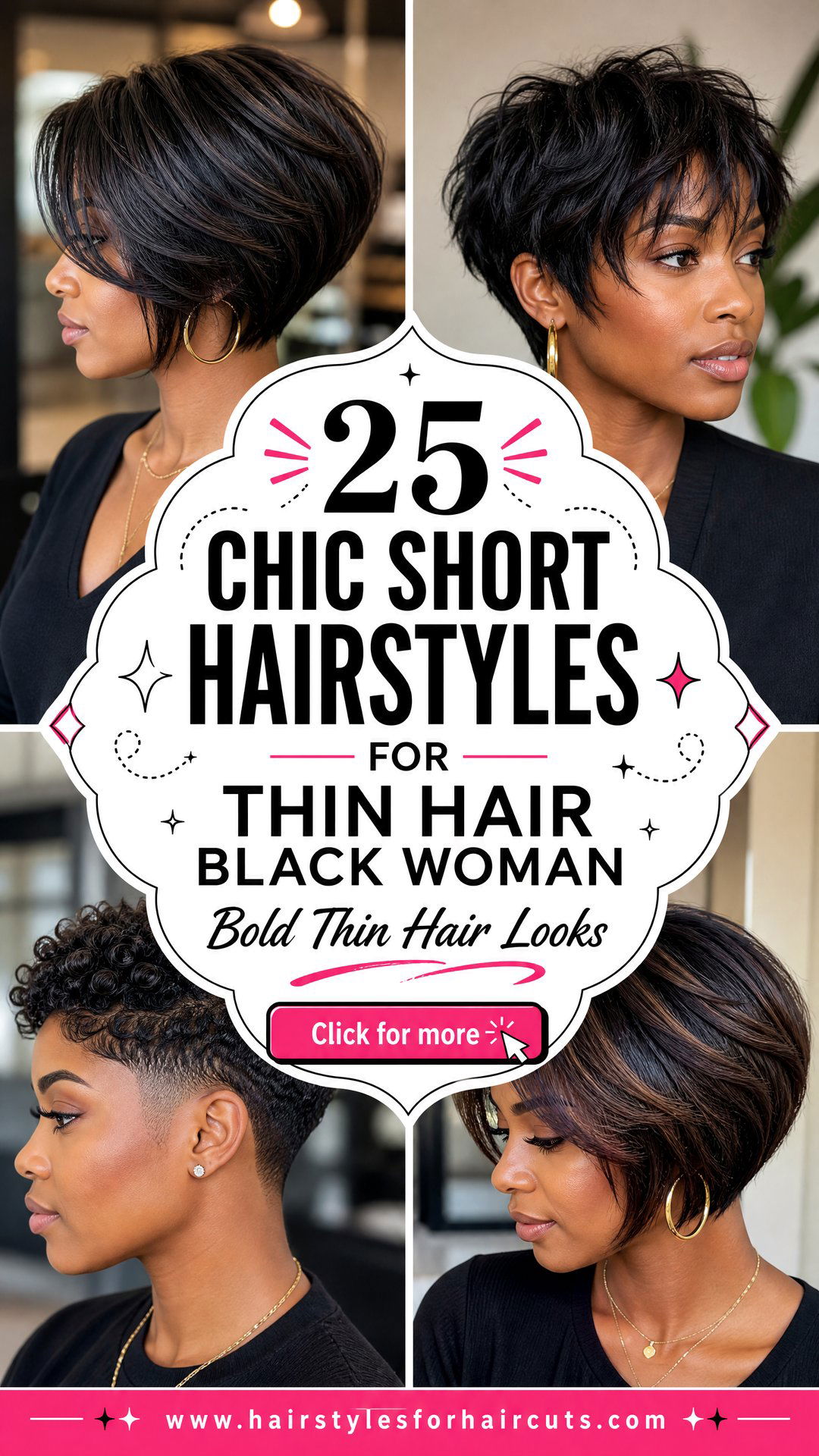 25 Chic Short Hairstyles for Thin Hair Black Woman - 25 Chic Short Hairstyles for Thin Hair Black Woman