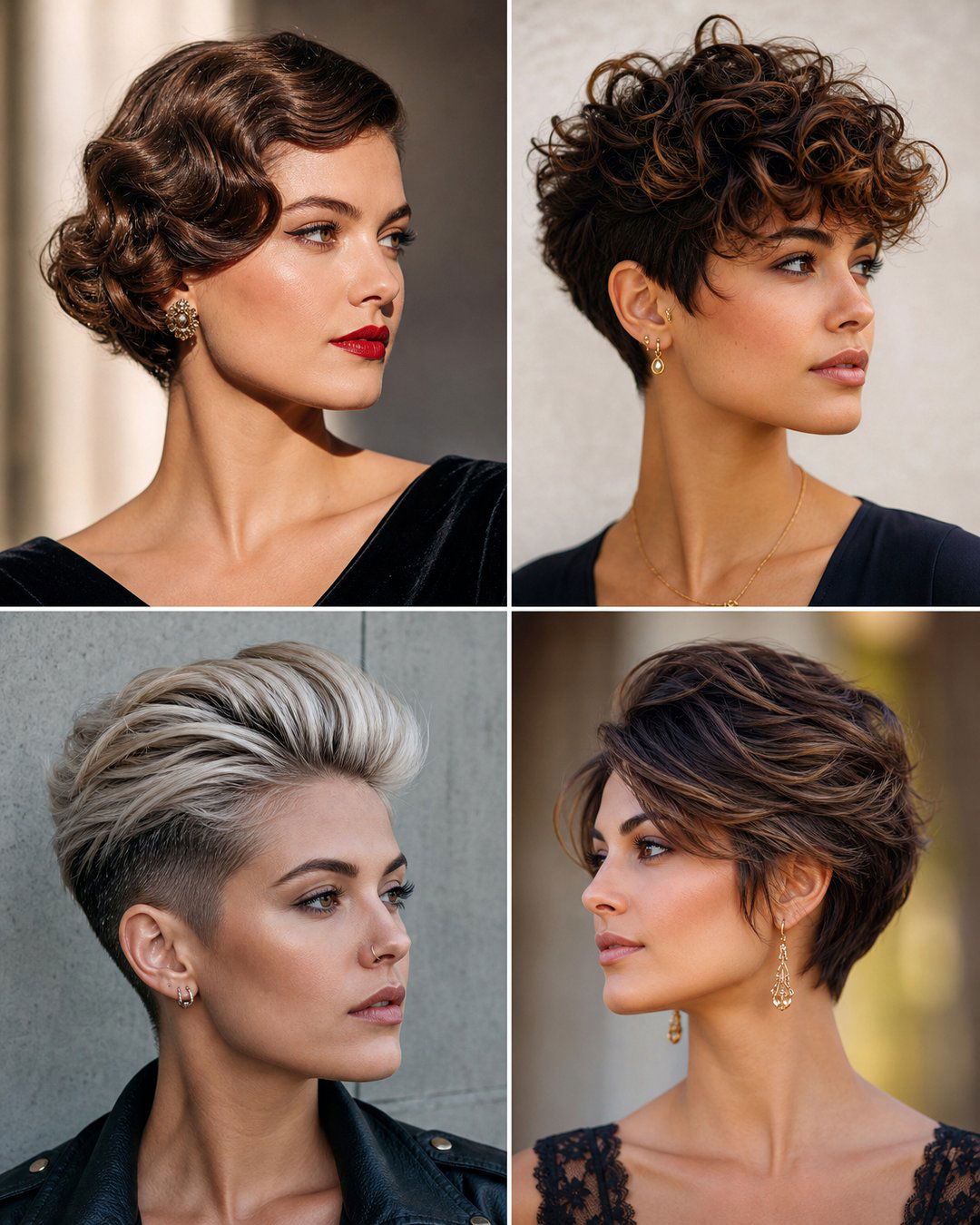 25 Chic Short Hairstyles for Wedding Party Guests