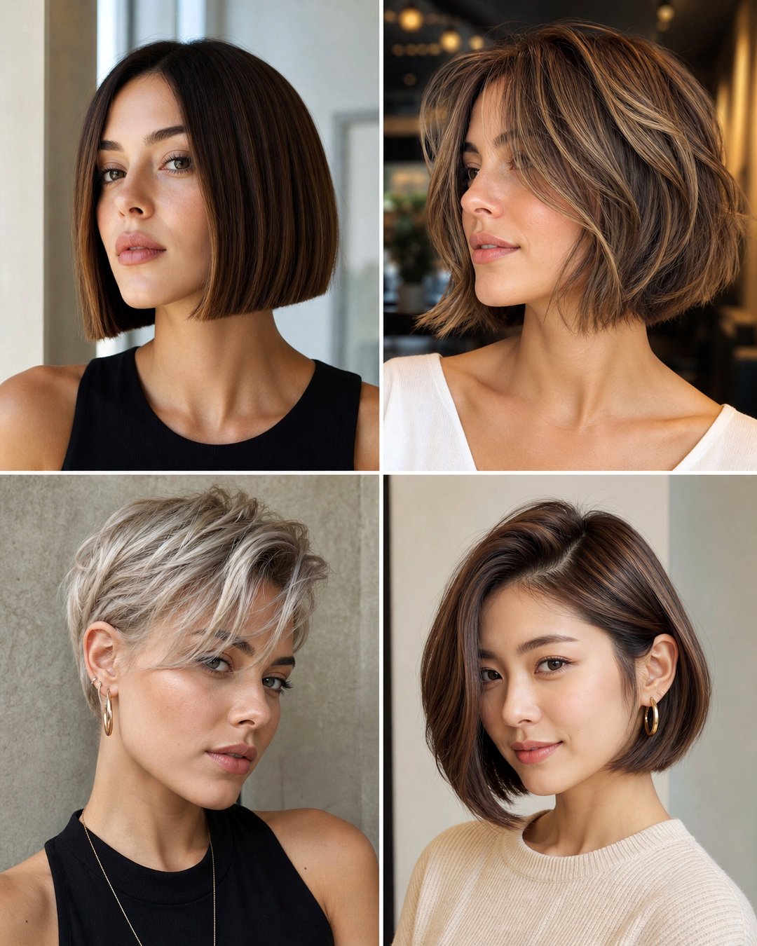 25 Chic Short Straight Haircuts for Women to Try Now