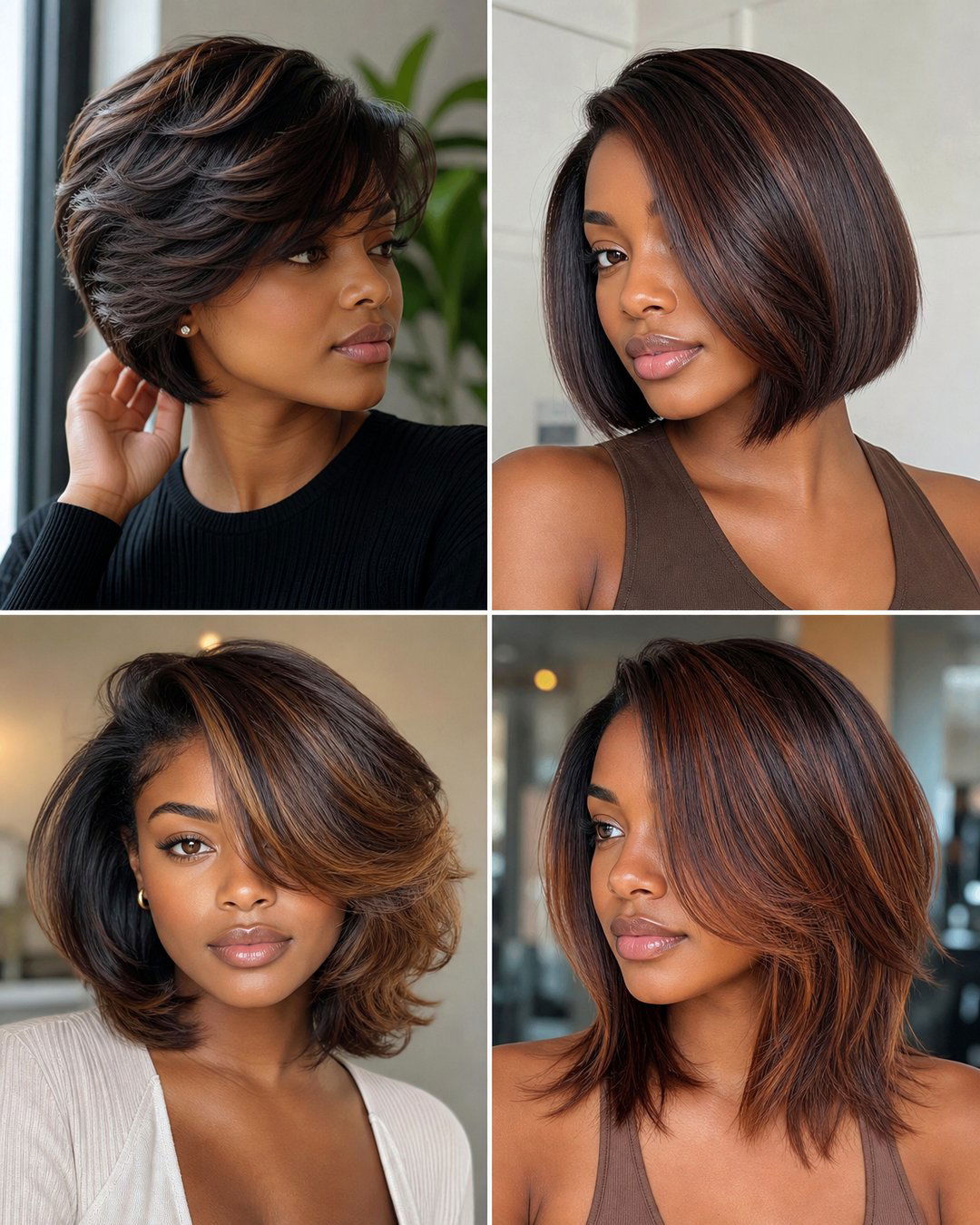 25 Chic Silk Press Hairstyles for Short Hair