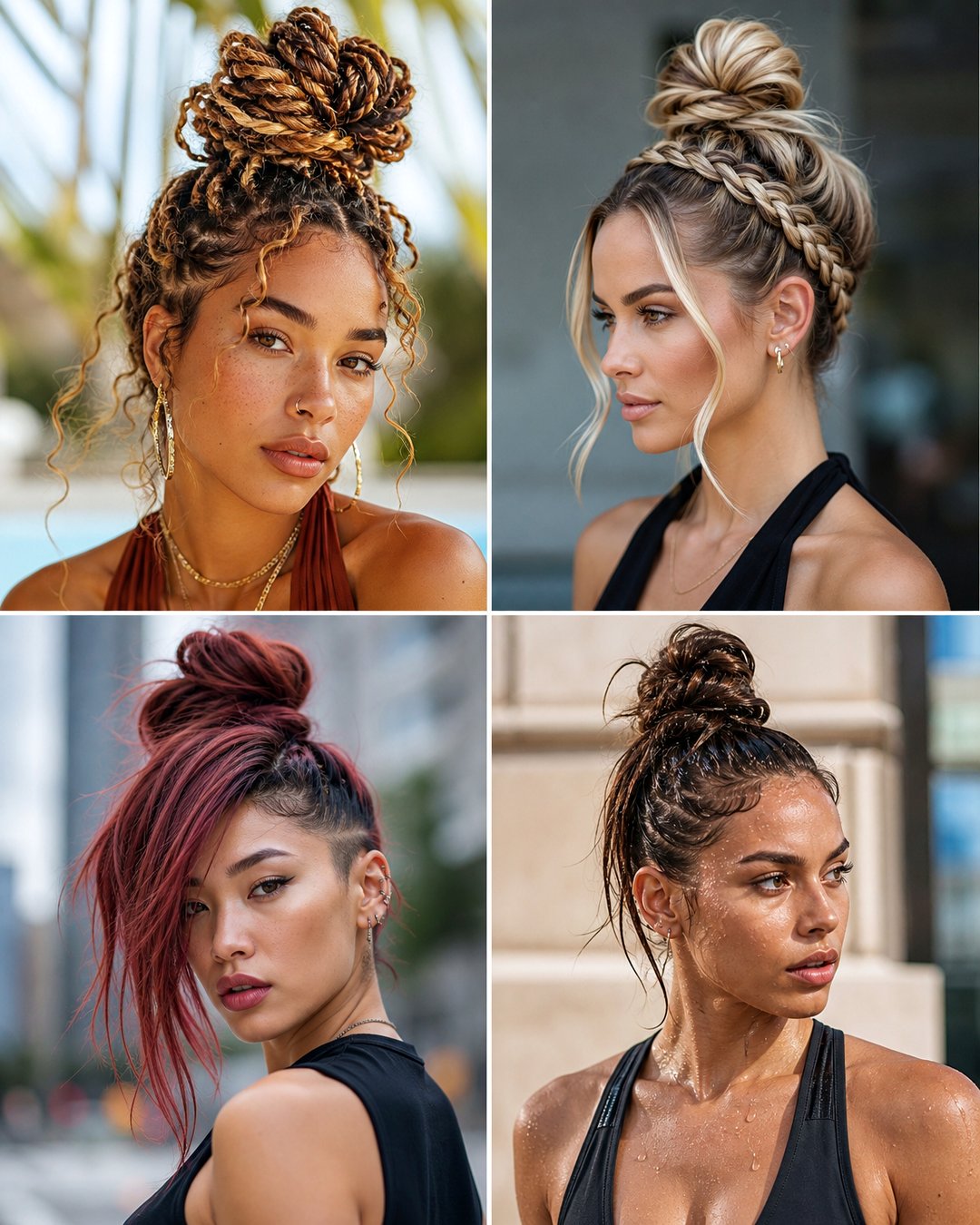 25 Chic Topknot Hairstyles for Every Occasion