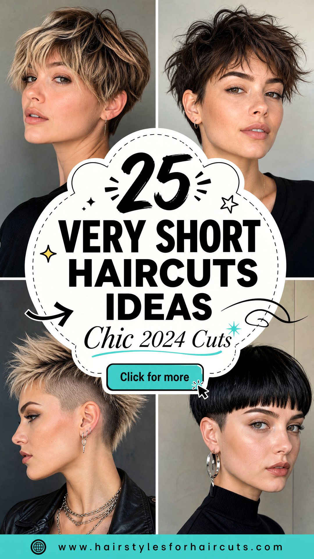 25 Chic Very Short Haircuts for Women to Try in 2024 - 25 Chic Very Short Haircuts for Women to Try in 2024