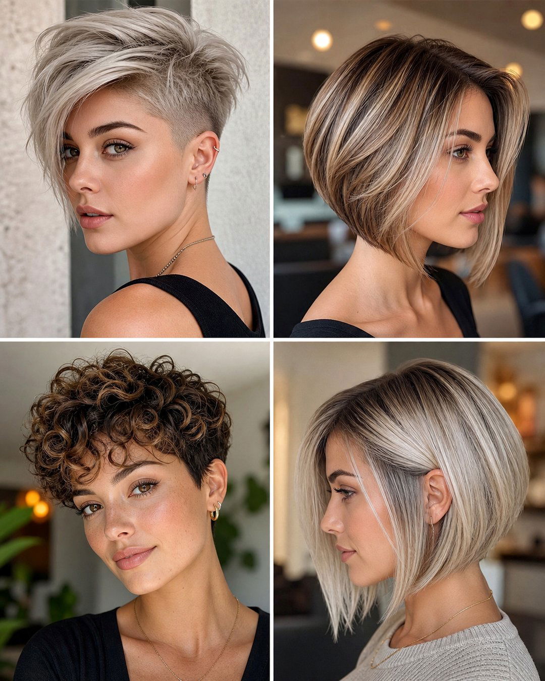 25 Chic Very Short Hairstyles for Thin Hair Women