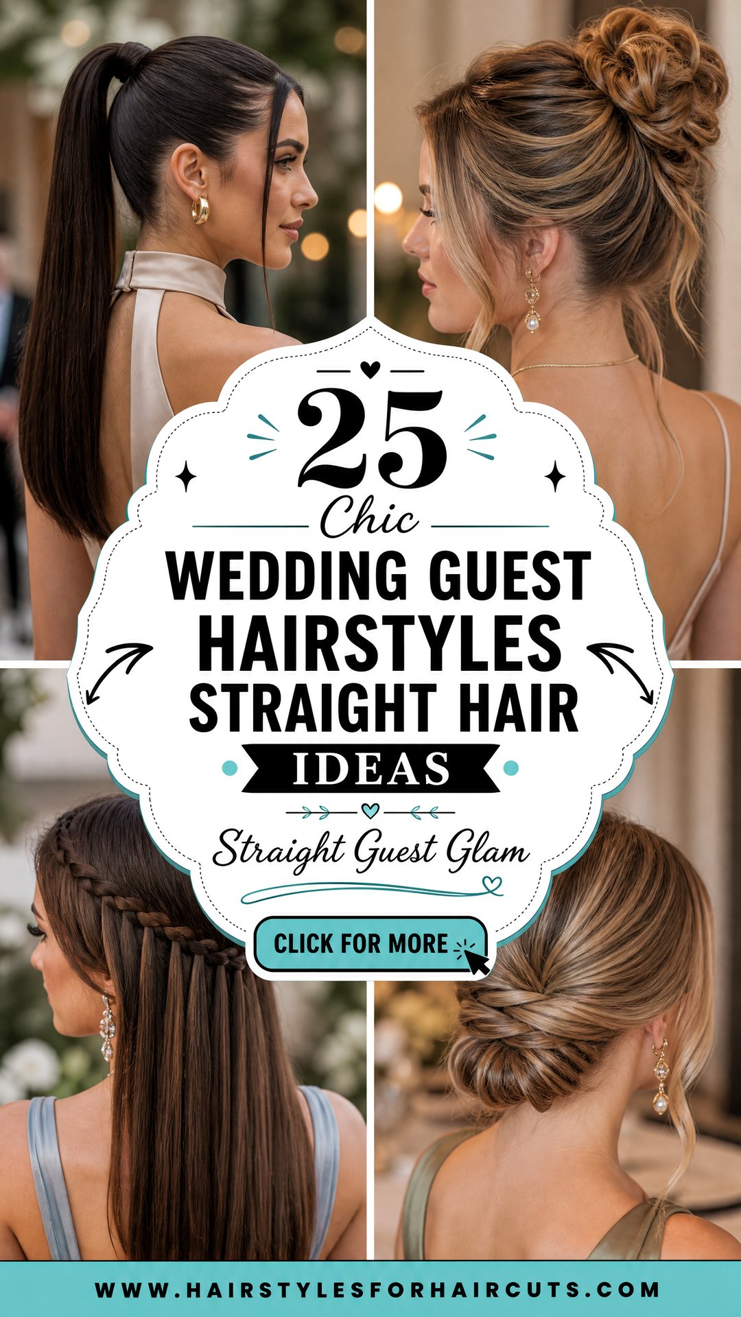 25 Chic Wedding Guest Hairstyles Straight Hair Ideas - 25 Chic Wedding Guest Hairstyles Straight Hair Ideas