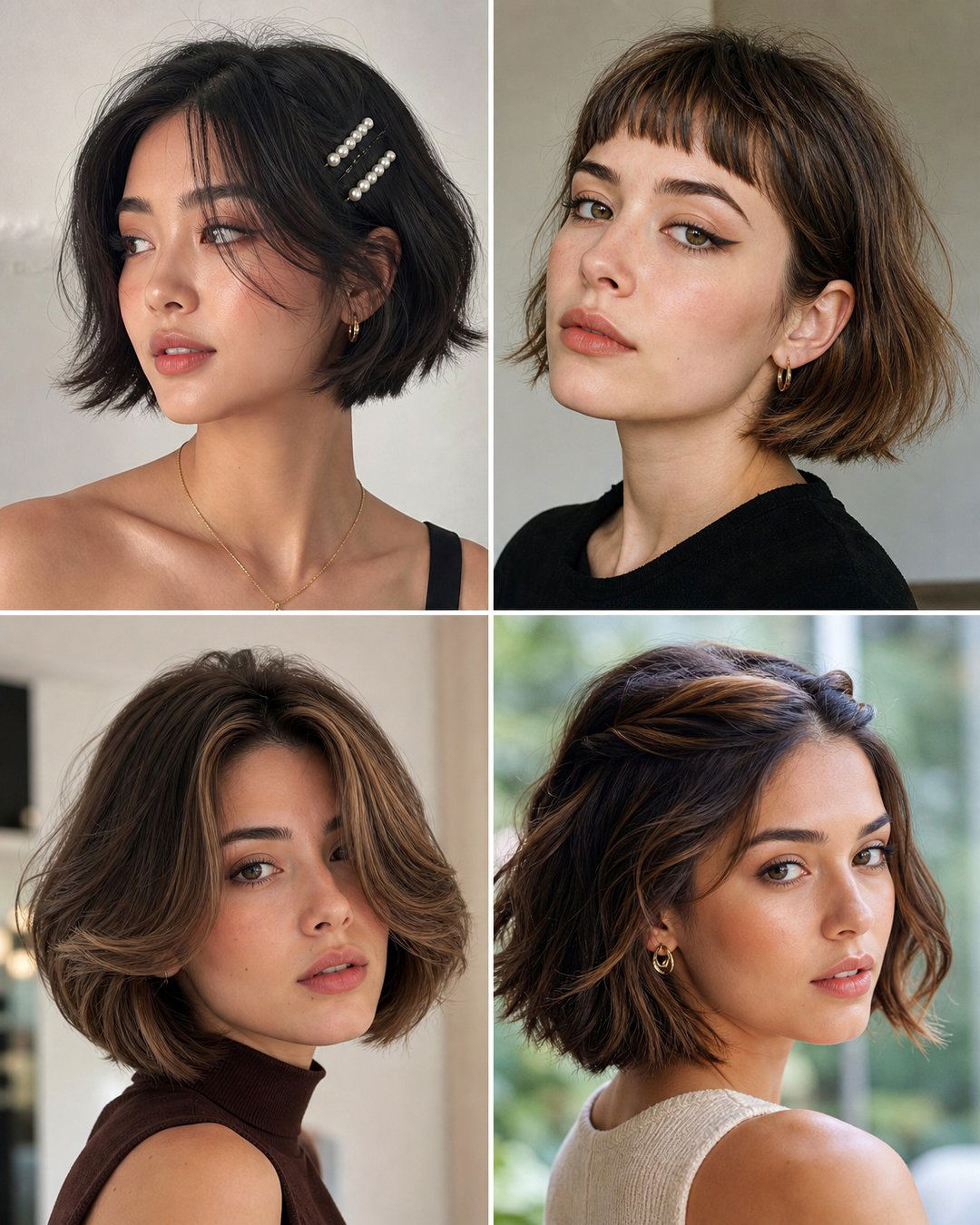 25 Chic Wedding Hairstyles for Short Bob Brides