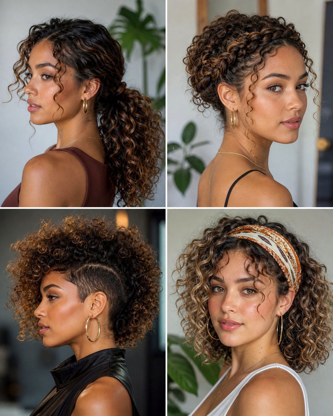 25 Chic Work Hairstyles for Curly Hair to Try
