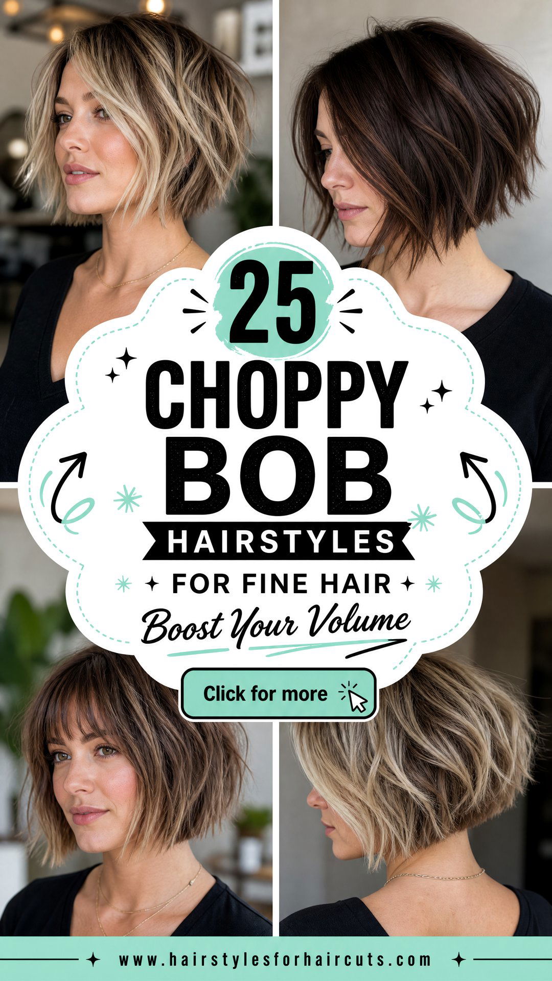 25 Choppy Bob Hairstyles for Fine Hair Volume Boost - 25 Choppy Bob Hairstyles for Fine Hair: Volume Boost