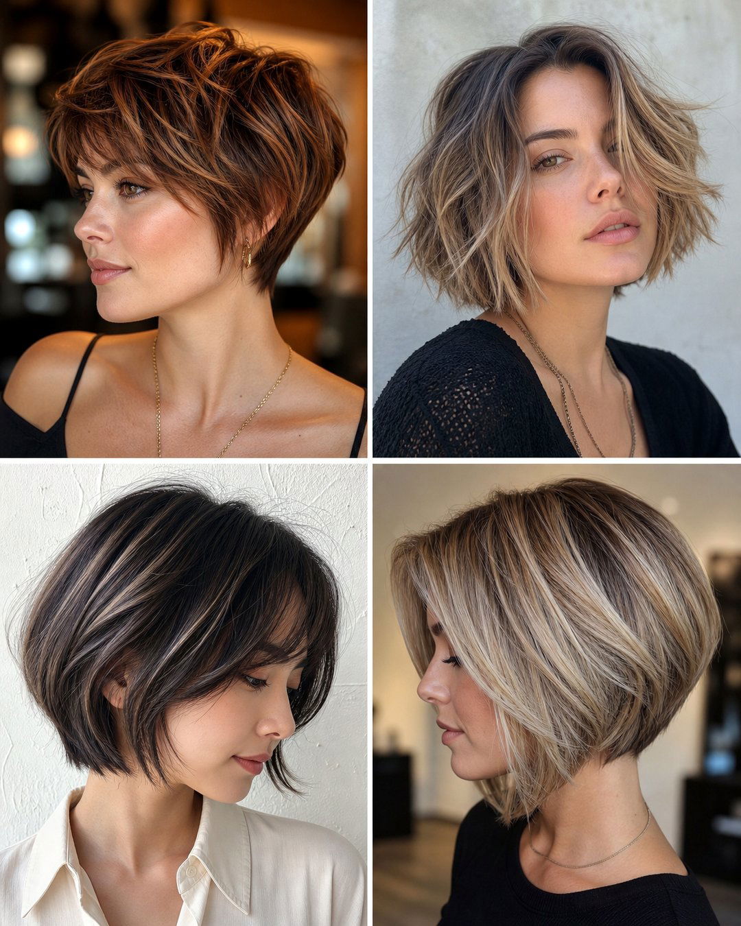25 Choppy Bob Hairstyles for Fine Hair Volume Boost